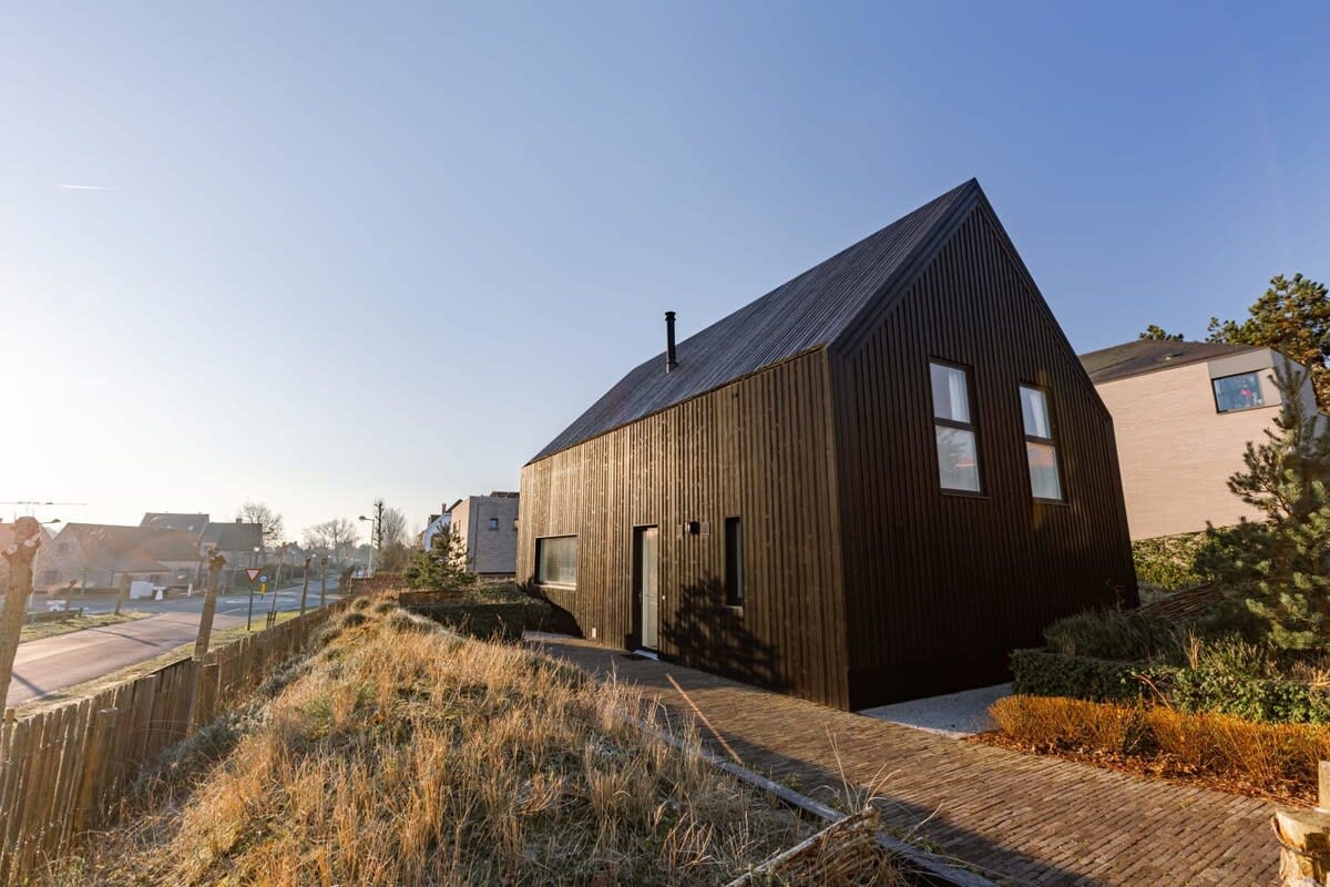 Outside view holiday home