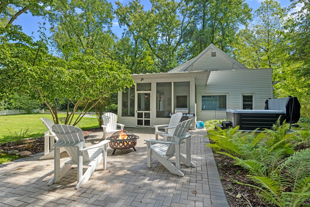 Gather 'round the fire and let the good times glow.