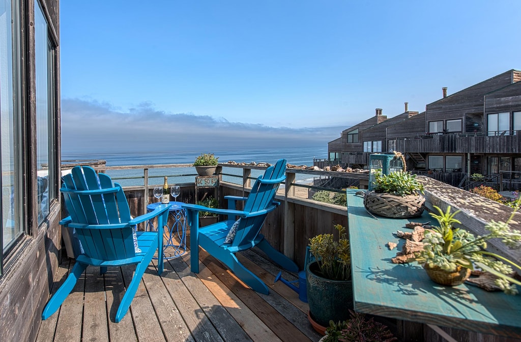 Deck with Stunning Ocean View