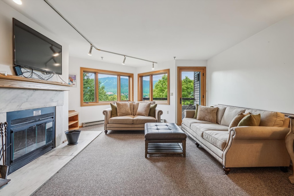 Relaxing living space.