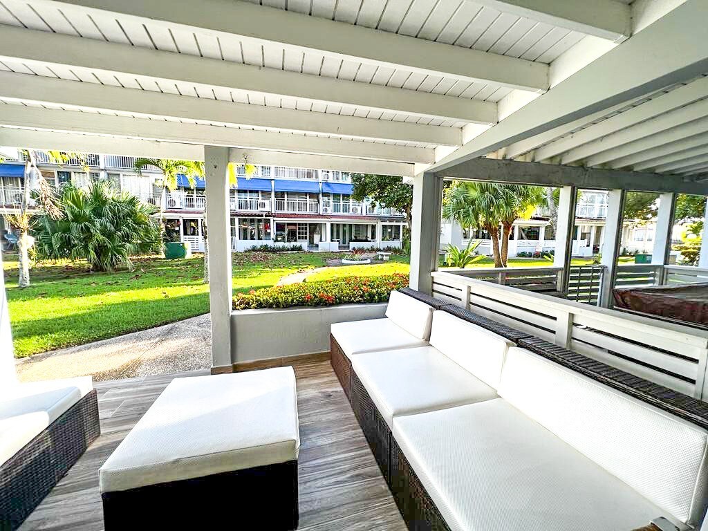 This 3-story, ground–entry–spacious Villa in the gated community of Villas Playa 2, boasts a lovely community pool and clubhouse on the property.