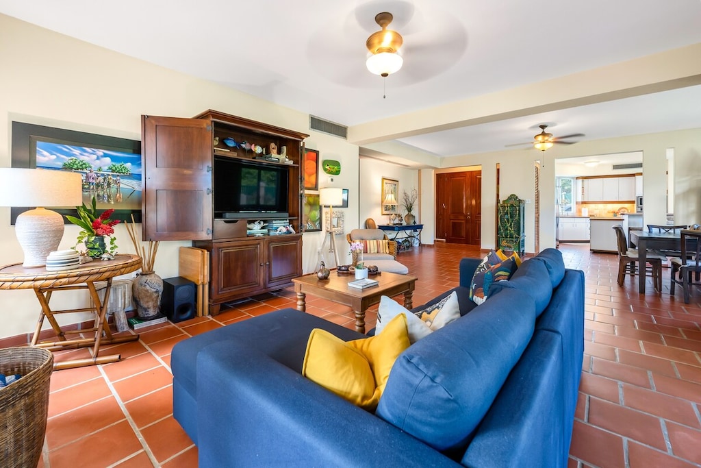 Entertainment center to enjoy after a busy day