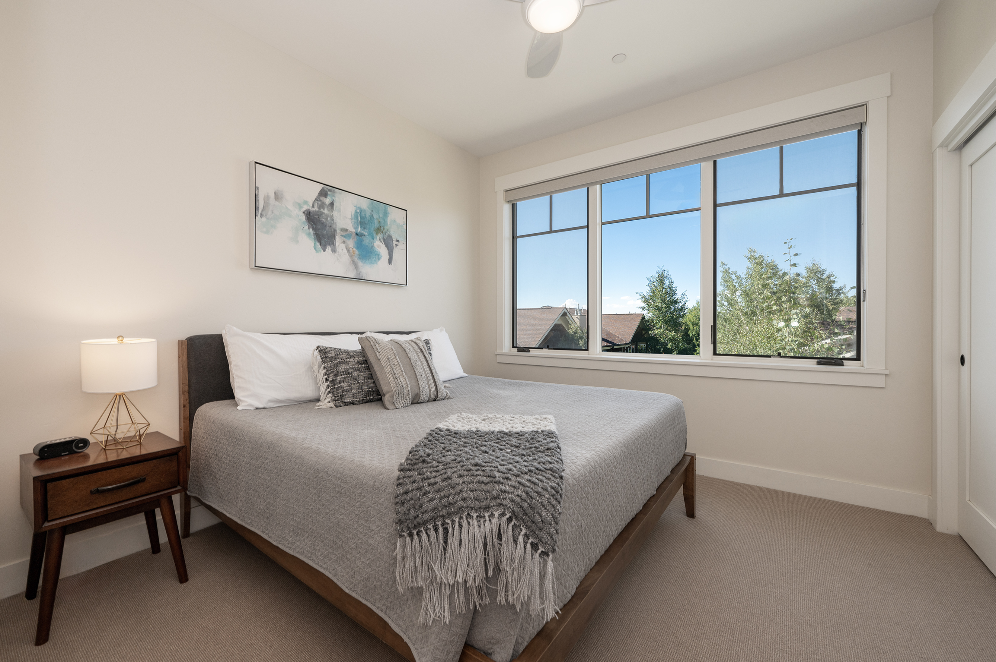 Primary Bedroom with Views and attached bath