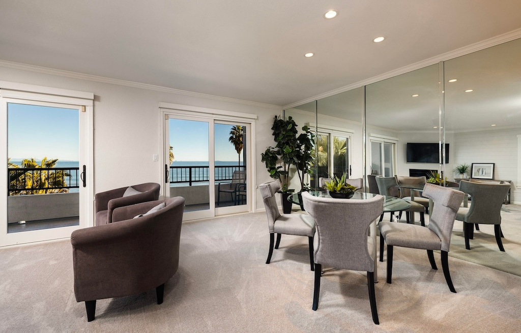 Dining area located off the Living Room.