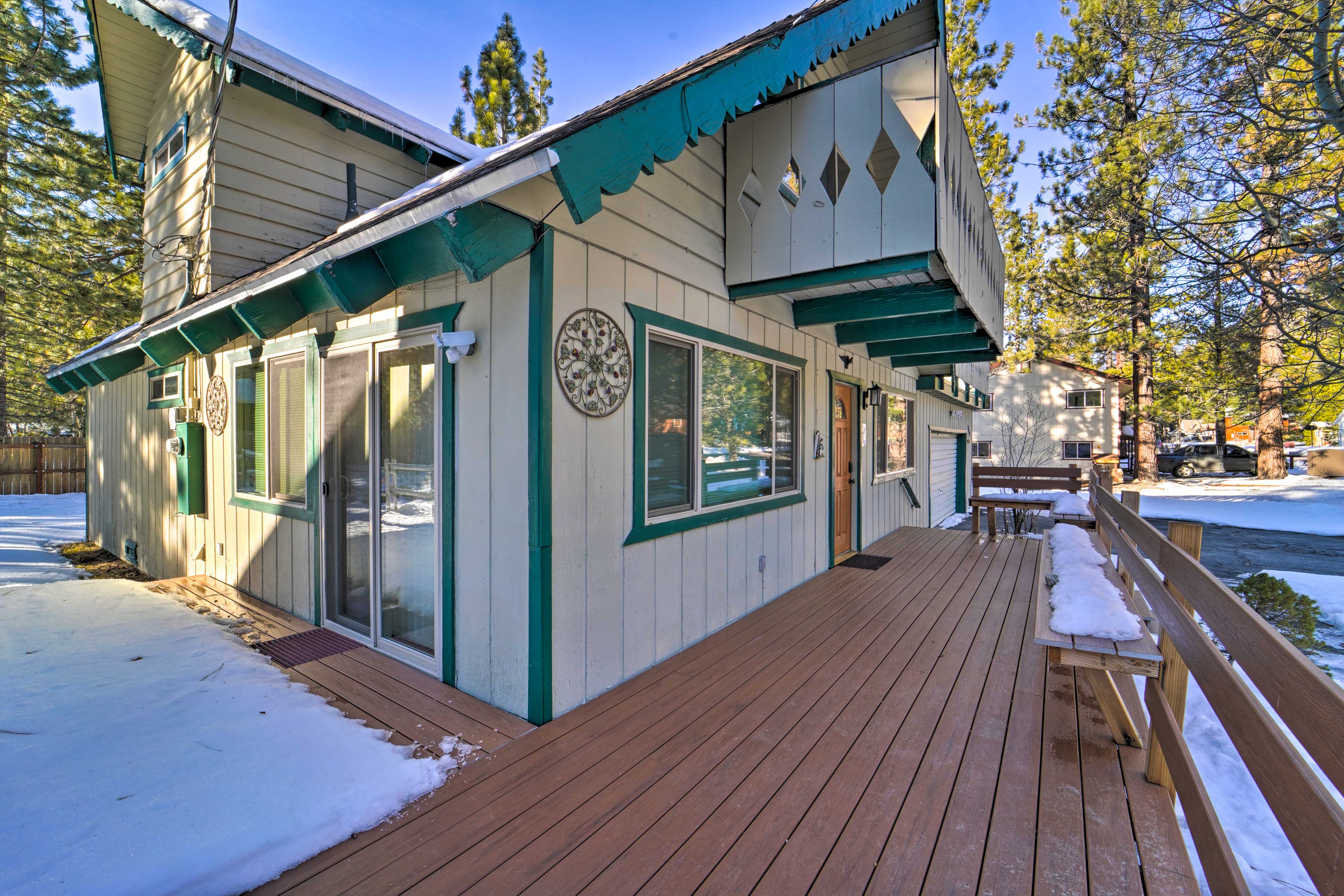 Property Image 2 - Rustic Tahoe Cabin w/ Deck & Grill, Dog Friendly!