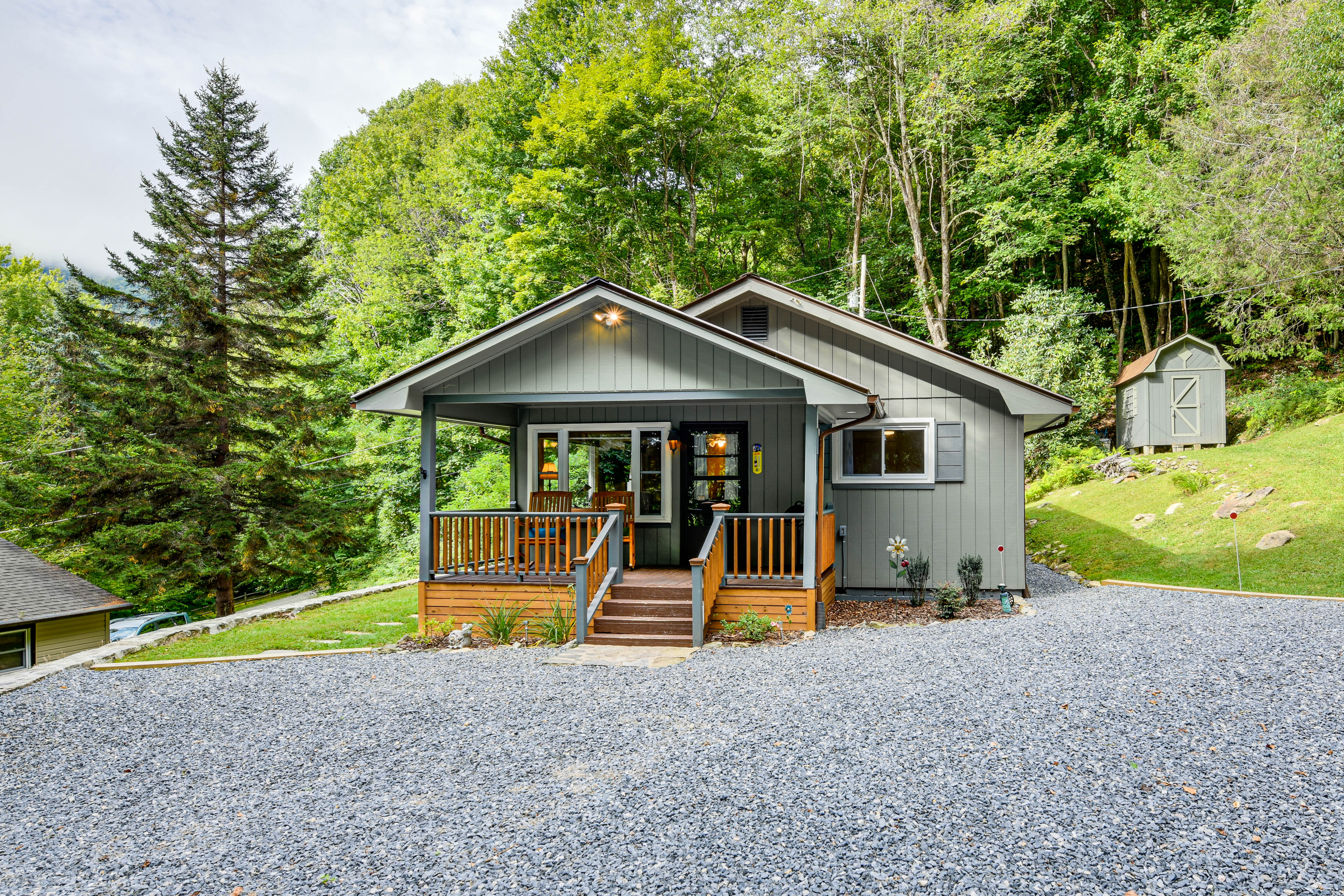 Property Image 2 - 6 Mi to Ski Area: Peaceful North Carolina Cottage