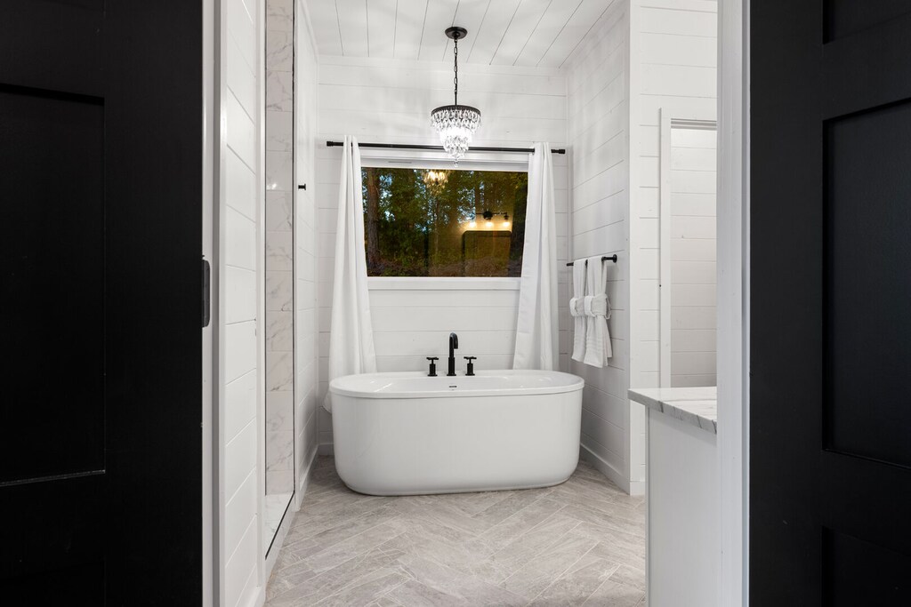 Beautiful soaking tub