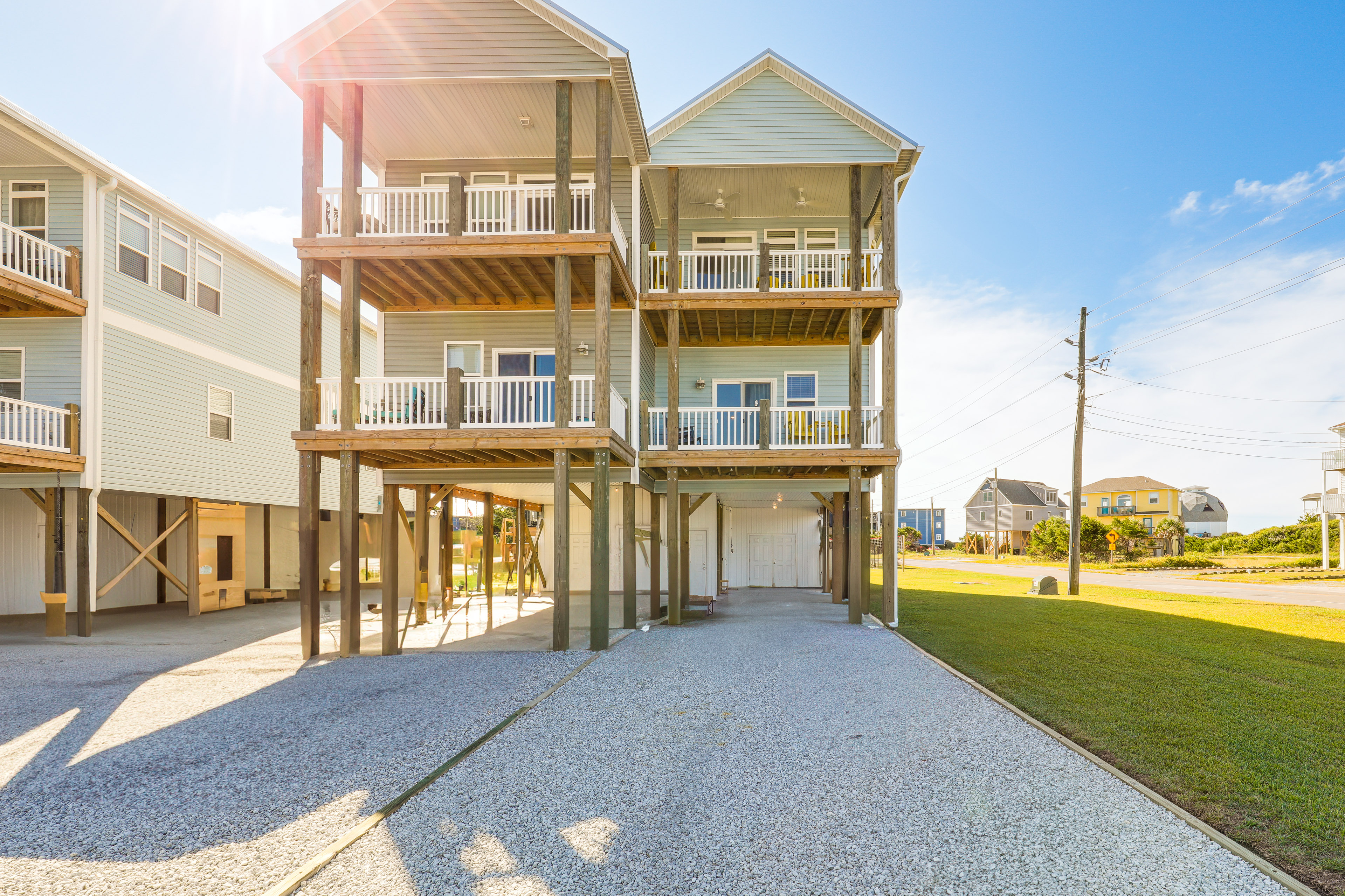Property Image 2 - Walk to the Beach: North Topsail Beach Duplex