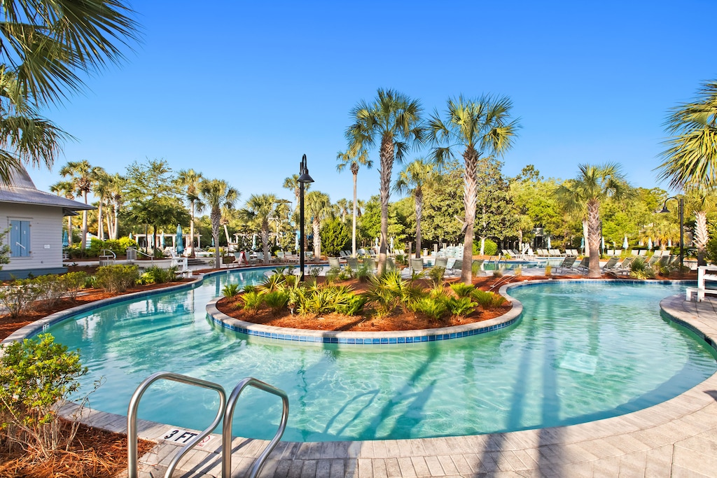There is even a lazy river at Camp WaterColor