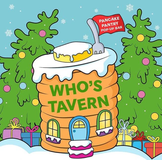 Celebrate the holidays at Pancake Pantry’s "Who's Tavern," a Grinch-inspired pop-up bar open Thursdays–Saturdays, 6–11 p.m.