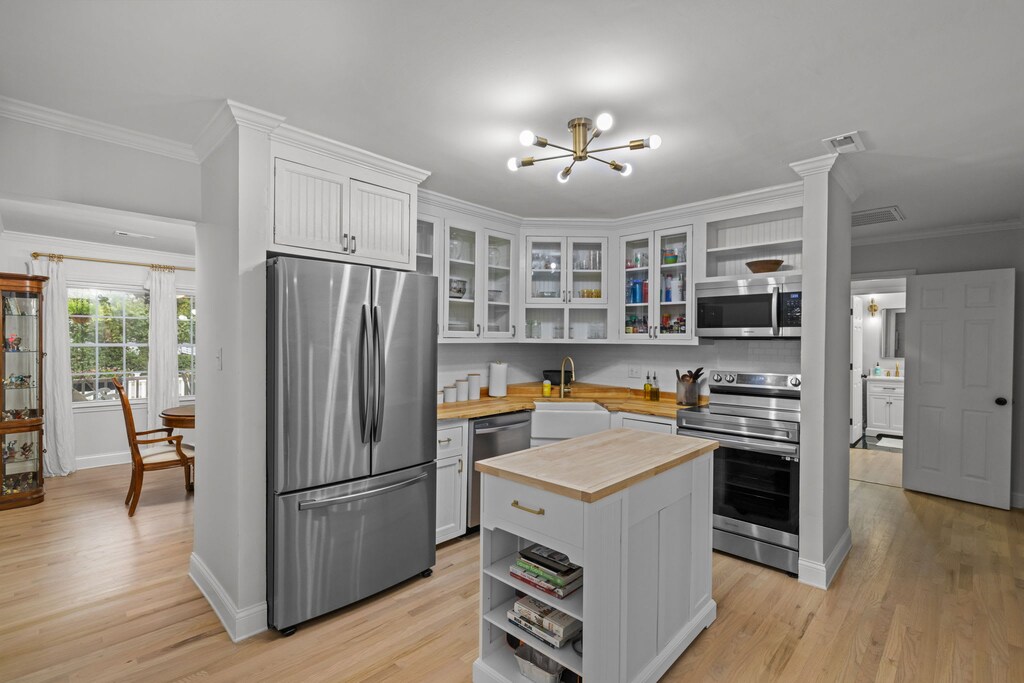 Our fully stocked kitchen