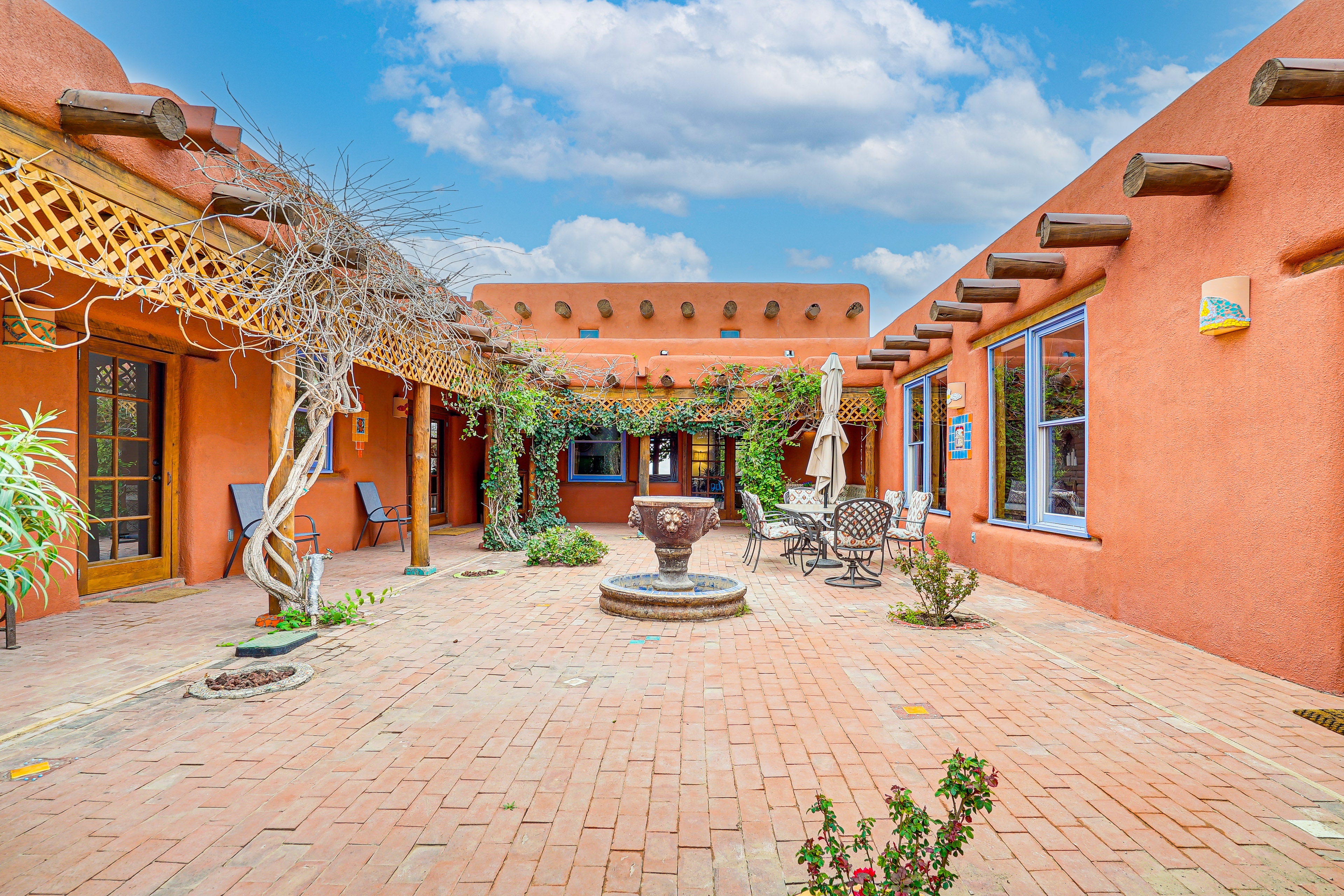 Property Image 1 - Las Cruces Santa Fe-Style Adobe Home on 6 Acres!