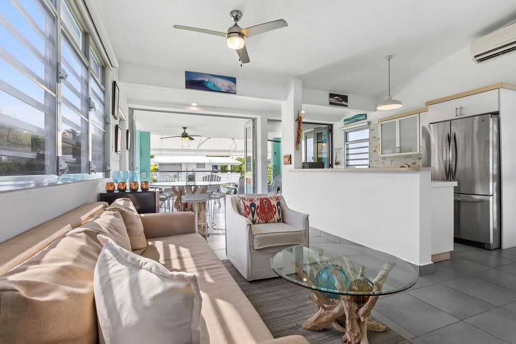 You will love the way the living area seamlessly integrates with the kitchen and beautiful terrace.