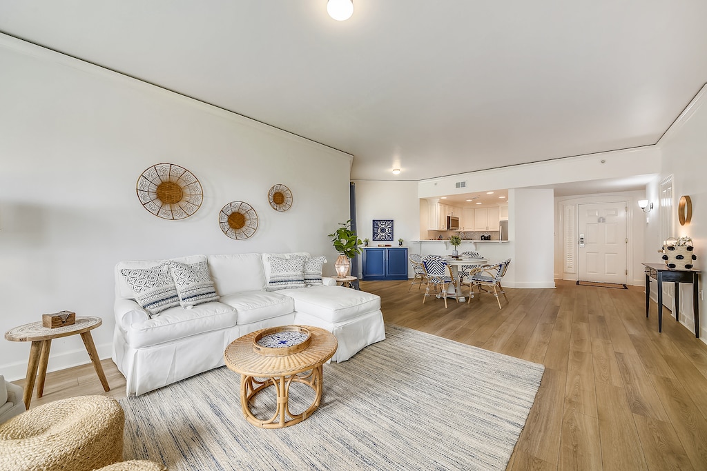 Living Room, Dining Area and Kitchen at 6104 Hampton Place