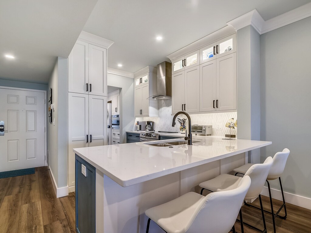Renovated Kitchen at 443 Captains Walk