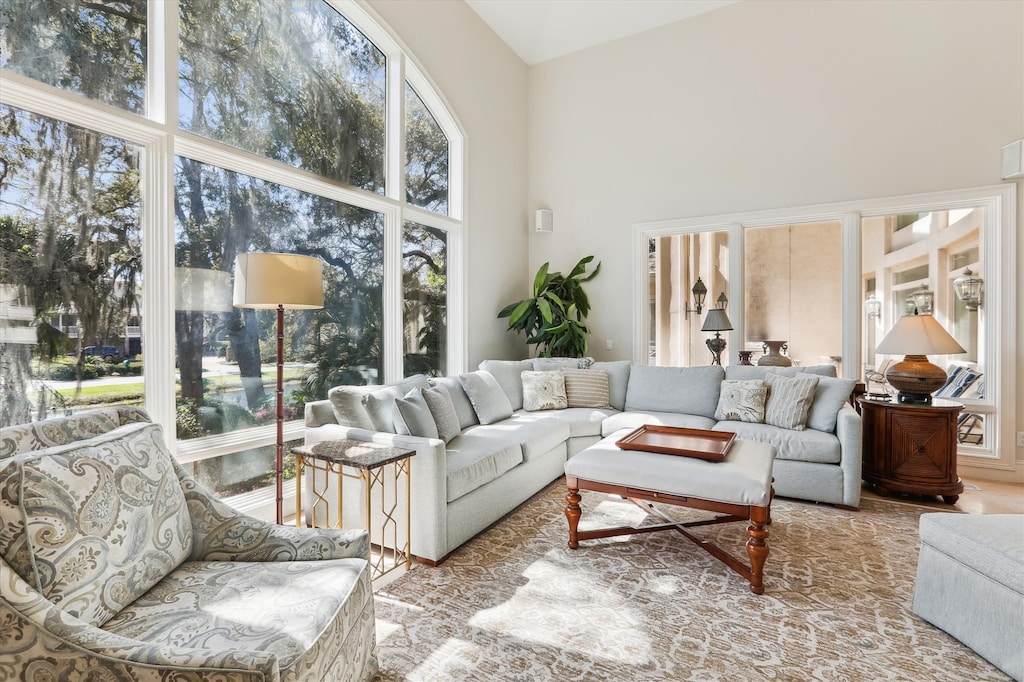 Living Room at 9 Beach Lagoon