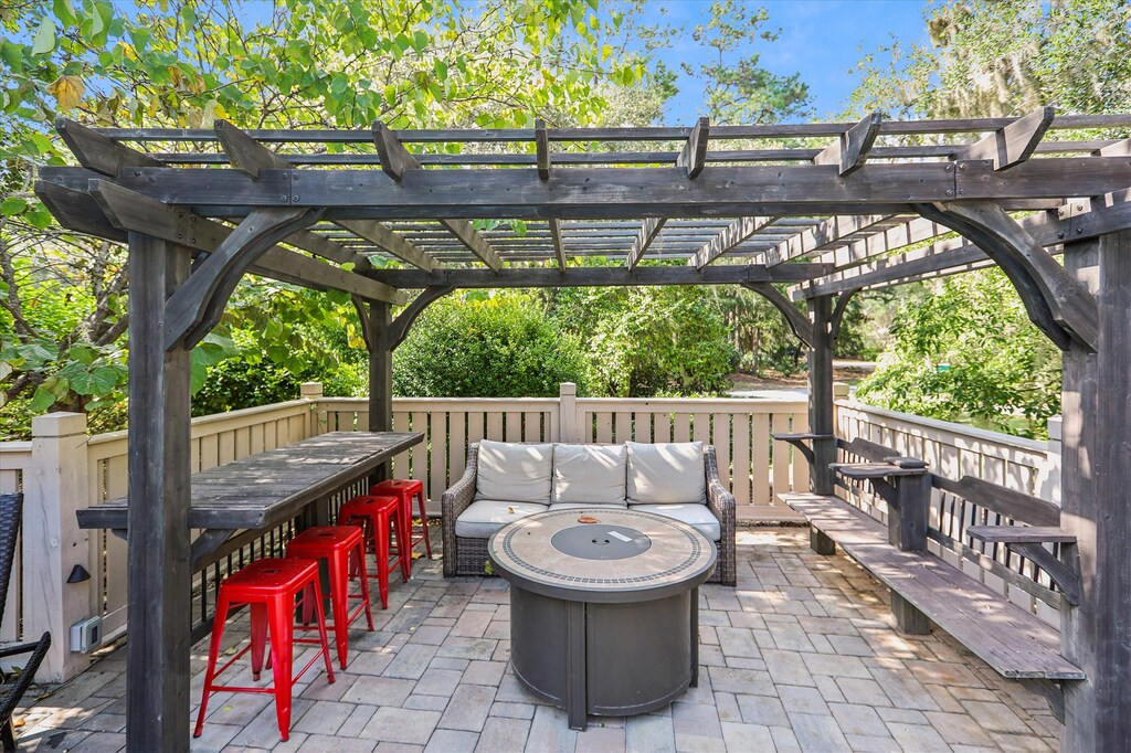 Pool Patio at 26 Twin Pines