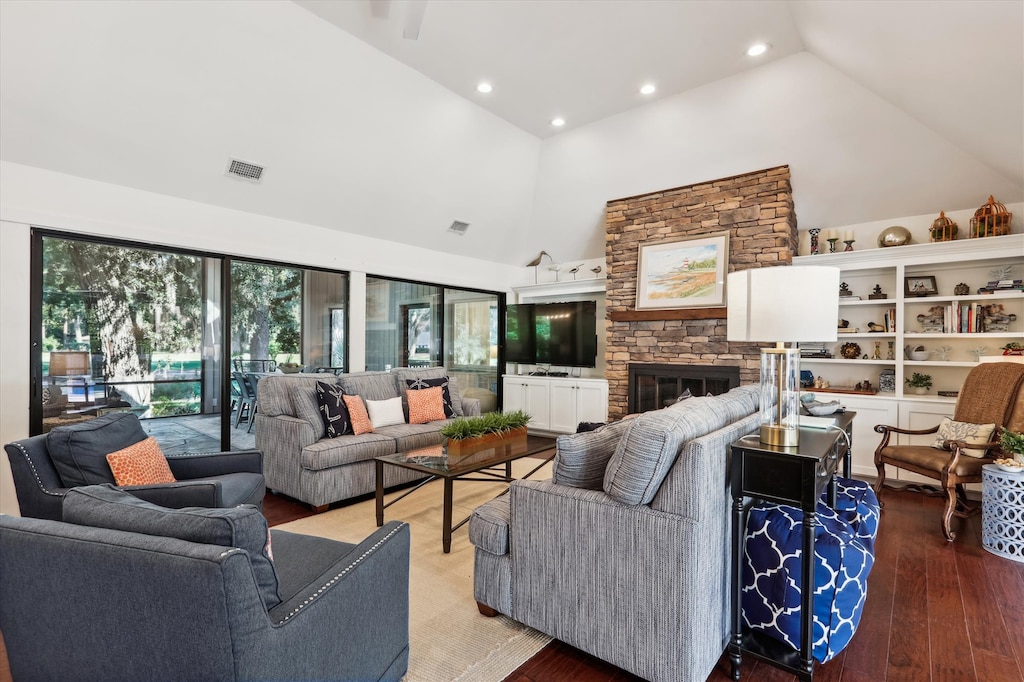 Living Room at 26 Twin Pines