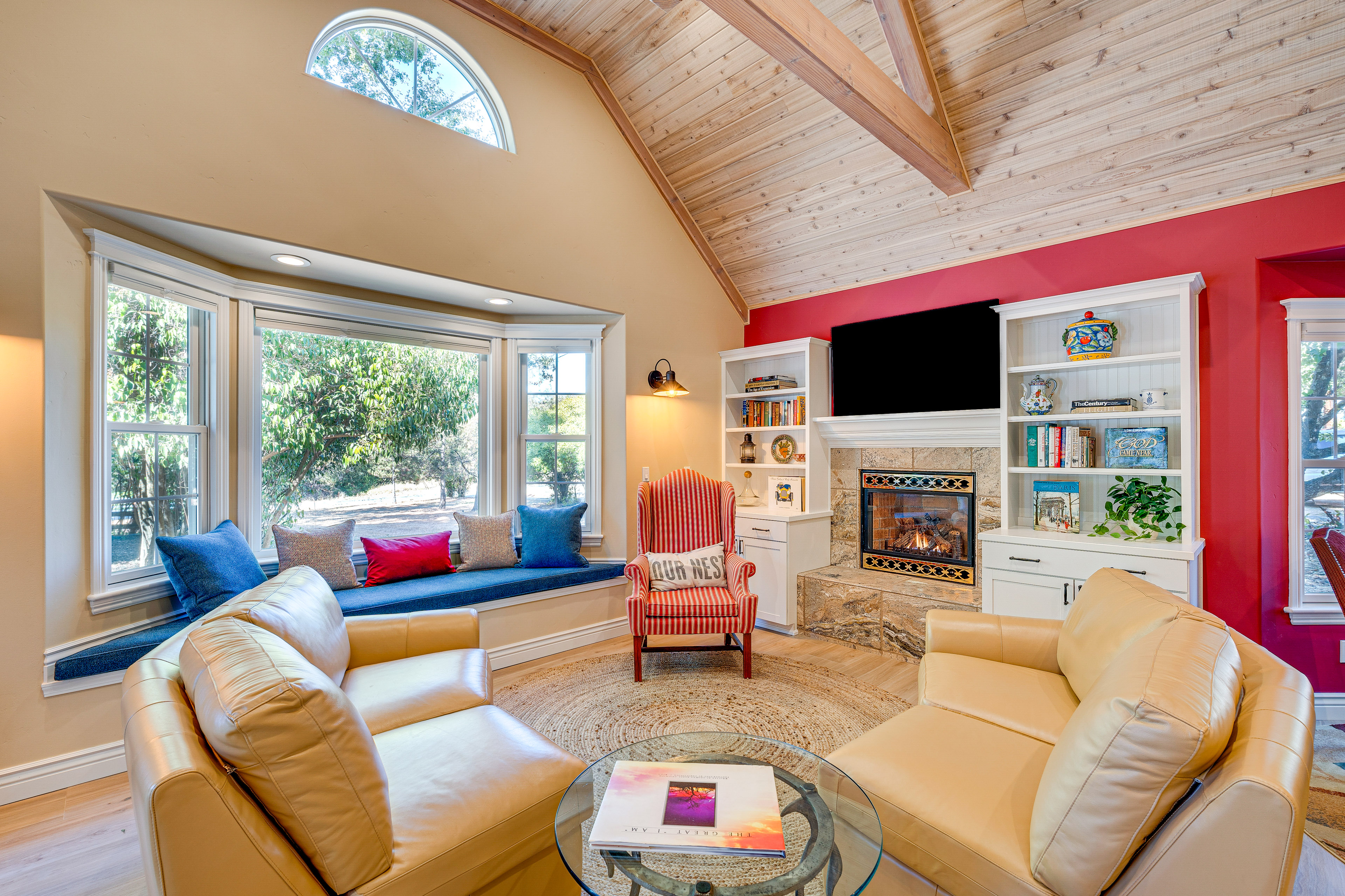 Property Image 1 - Auburn Farmhouse w/ Fireplace, Close to Wineries