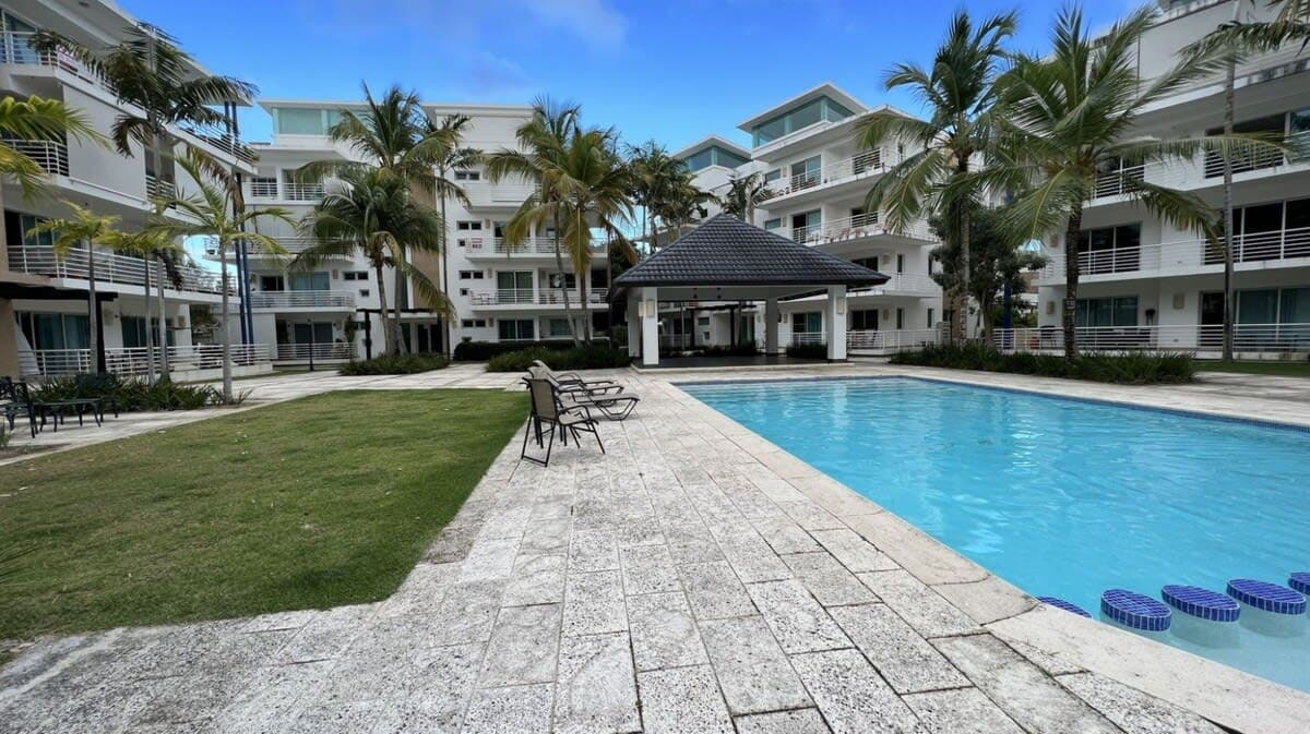 Property Image 1 - 2BR Balcony & Pool in Jardines Punta Cana