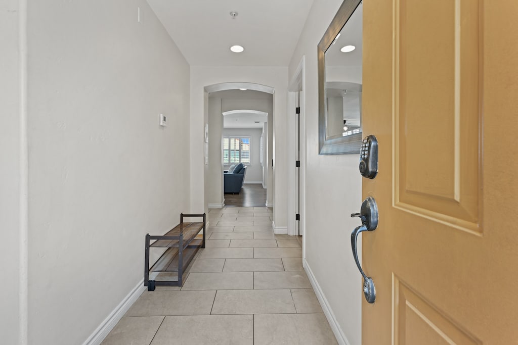 Located on the second level