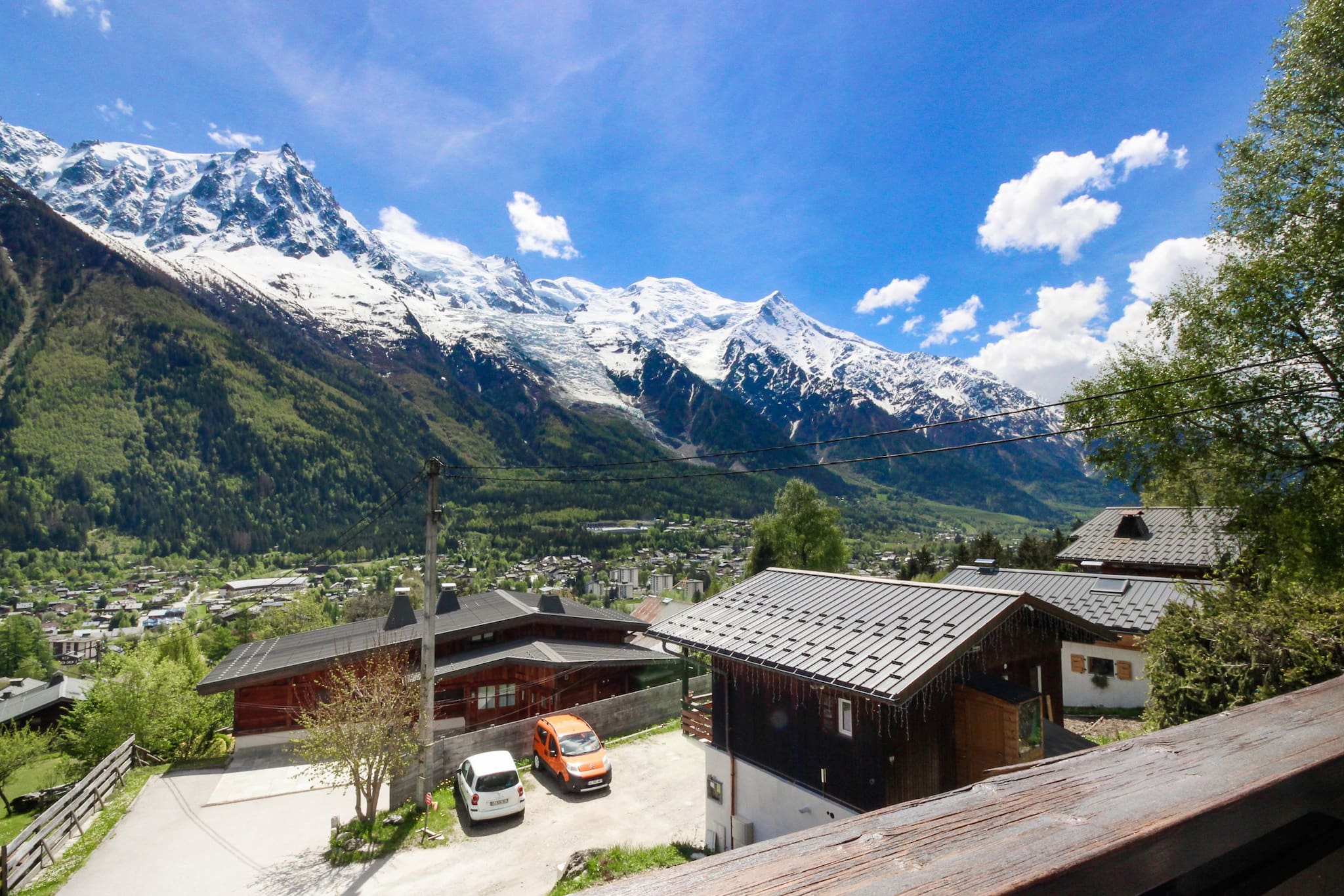 Property Image 2 - Le Cretet 1 - Duplex - Balcon avec vue Mont-Blanc