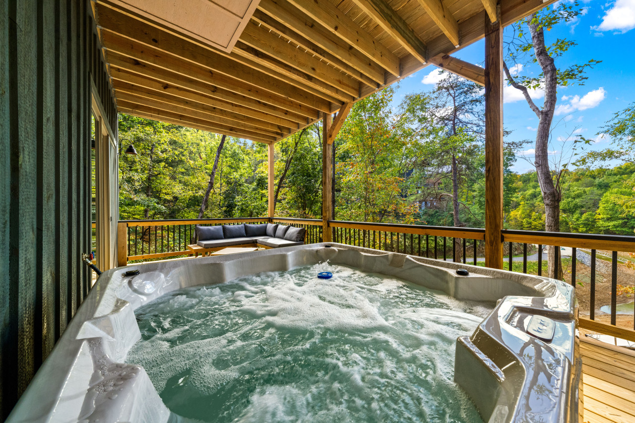 Property Image 1 - Cozy Cove Retreat w/ Lake View, Hot Tub, FirePit!