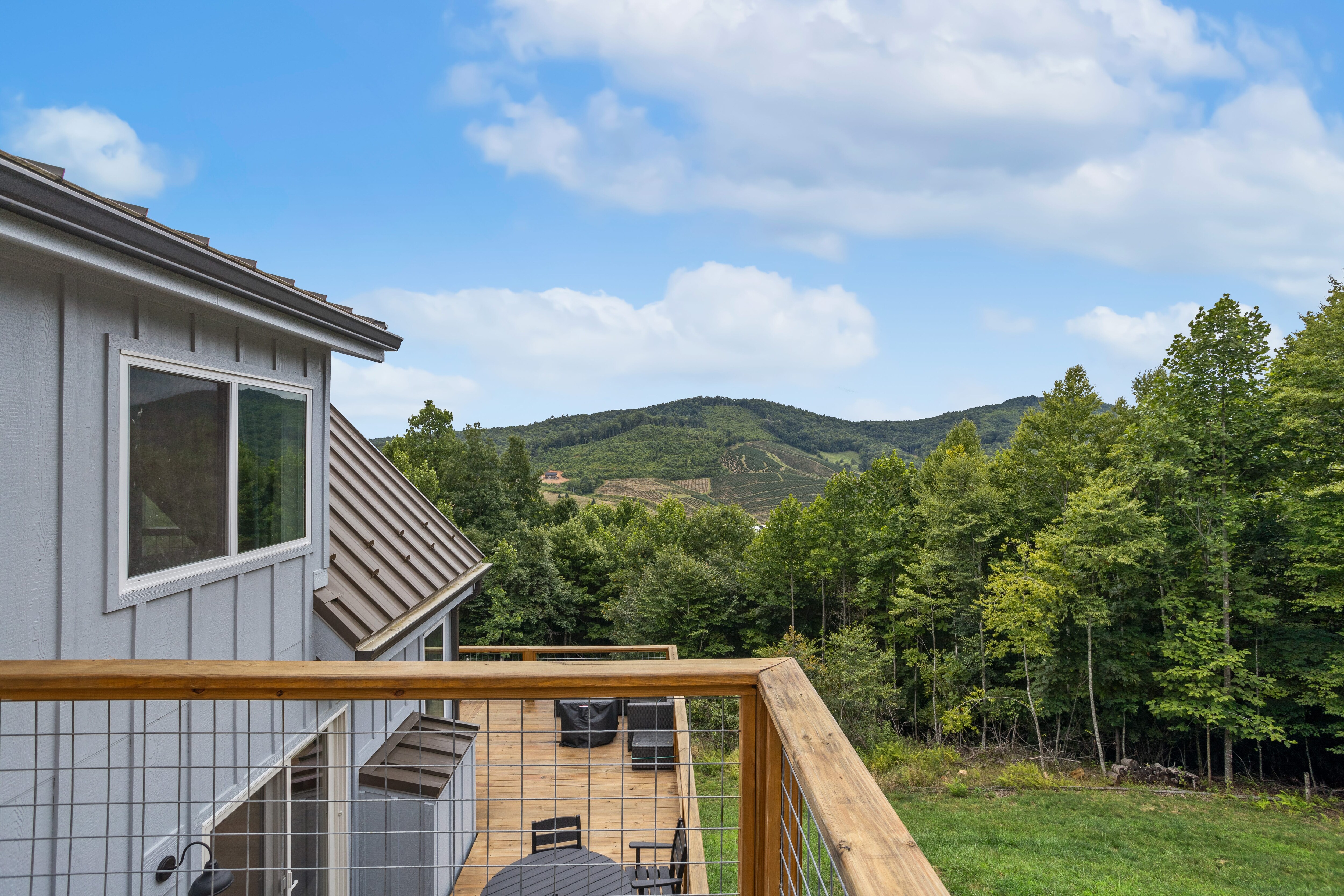 Mountain Views from the Master Bedroom Balcony