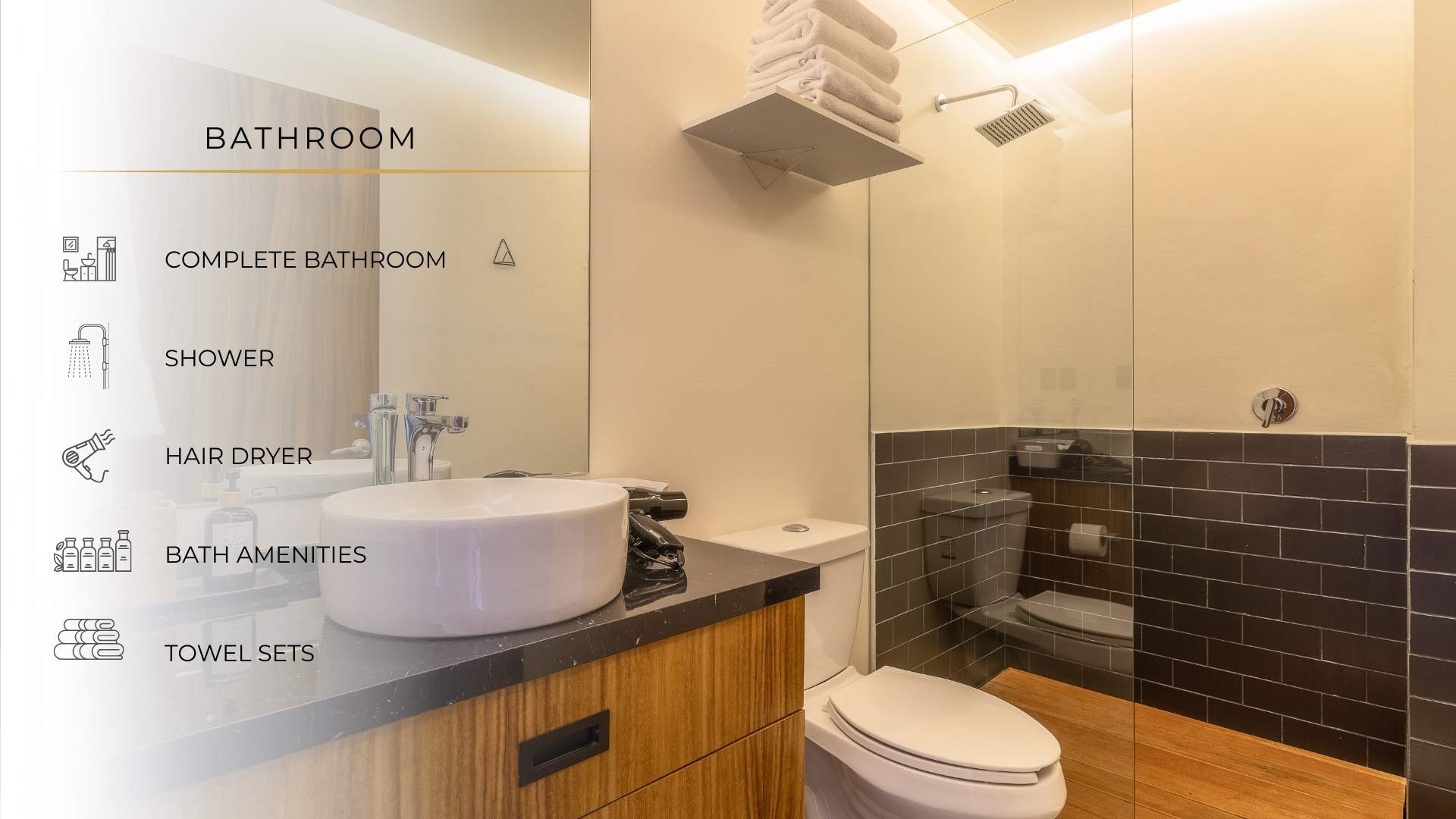 Bathroom description 