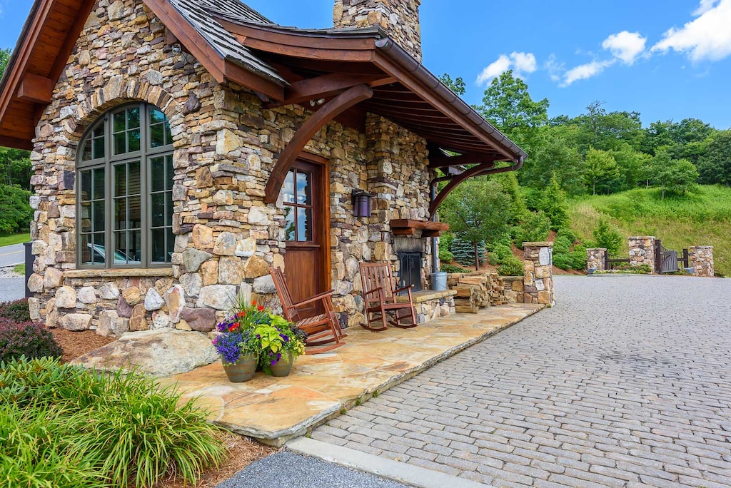 Front Security Gate House at Main Entrance Gate