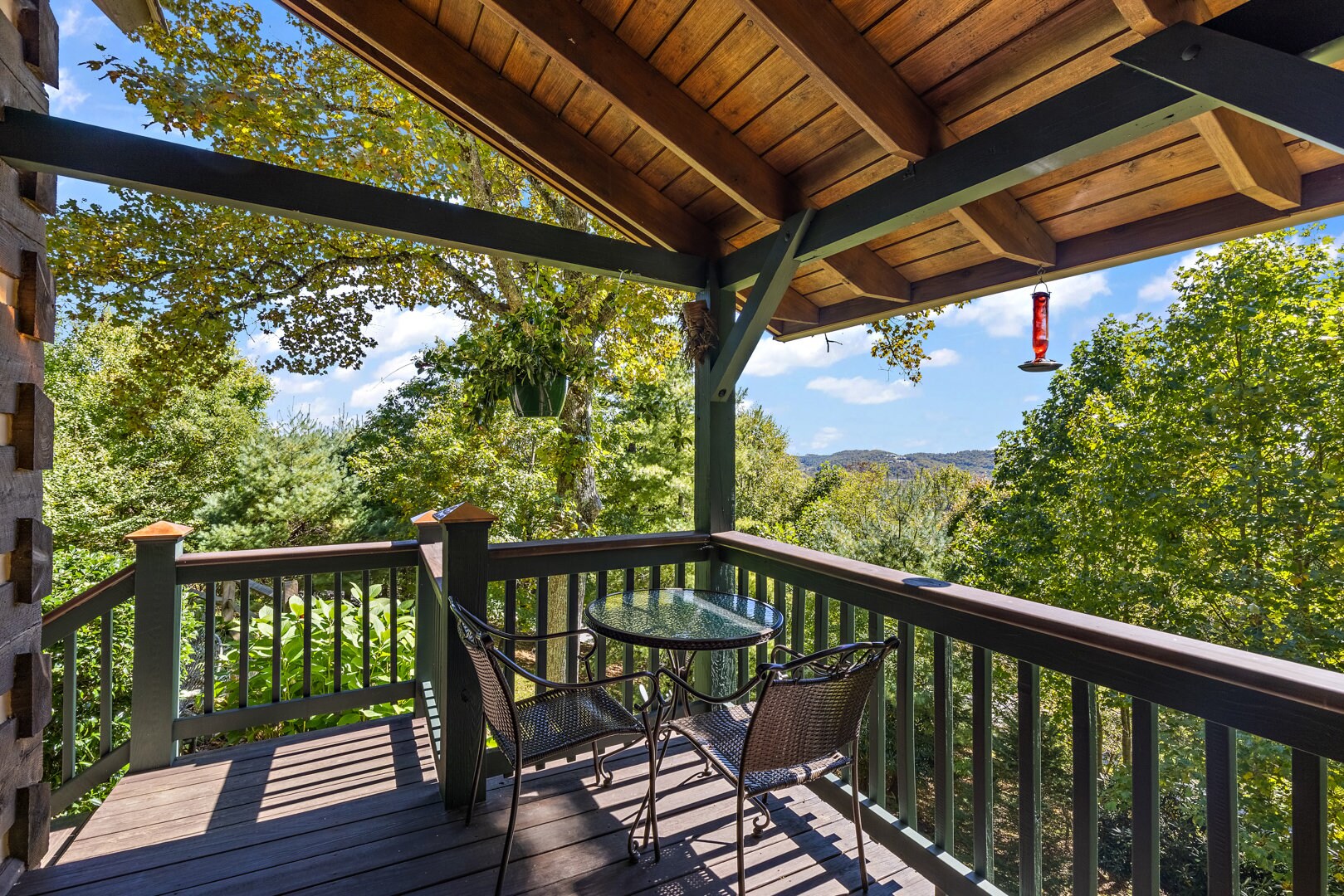 Mountain View from the Covered Deck