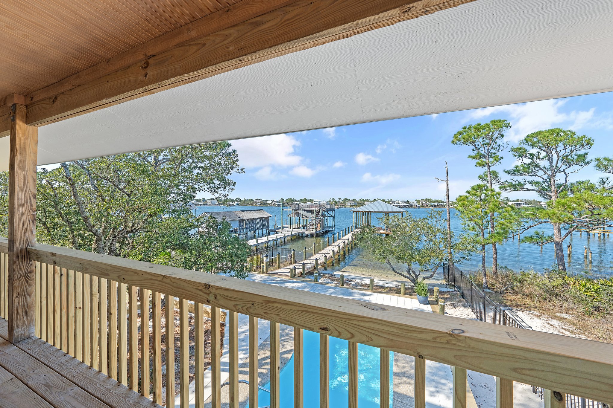 Second Level Deck View of Bayou