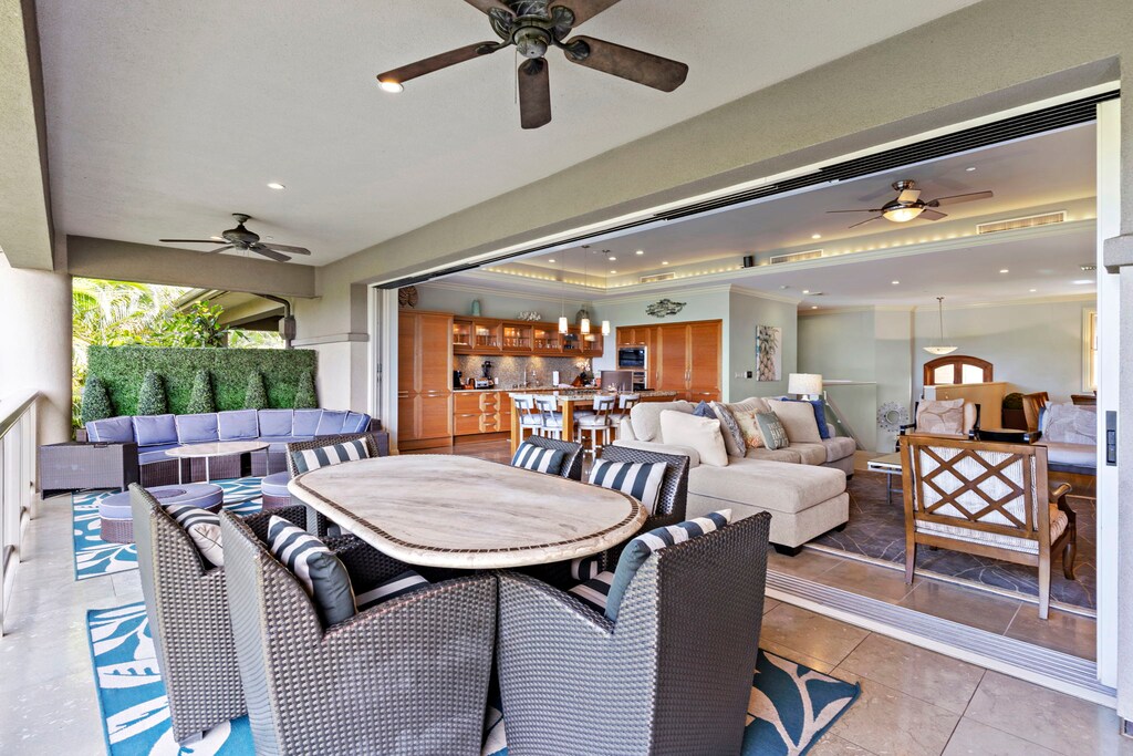 Wailea Hoolei 93-3 offers indoor-outdoor living with a lanai ideal for lounging or entertaining.