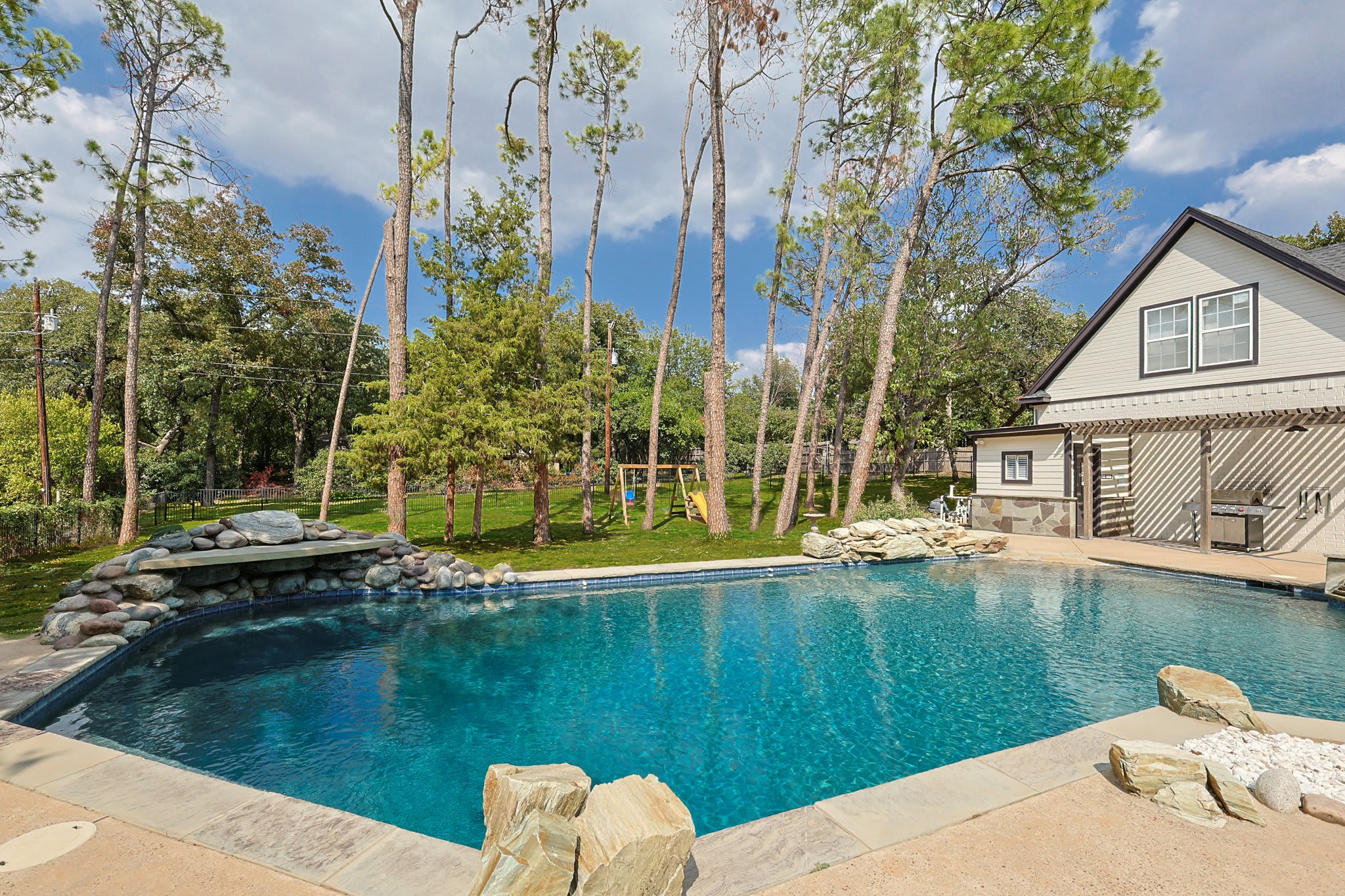 Property Image 1 - Your Rustic Retreat w Backyard Oasis, Pool, Patio