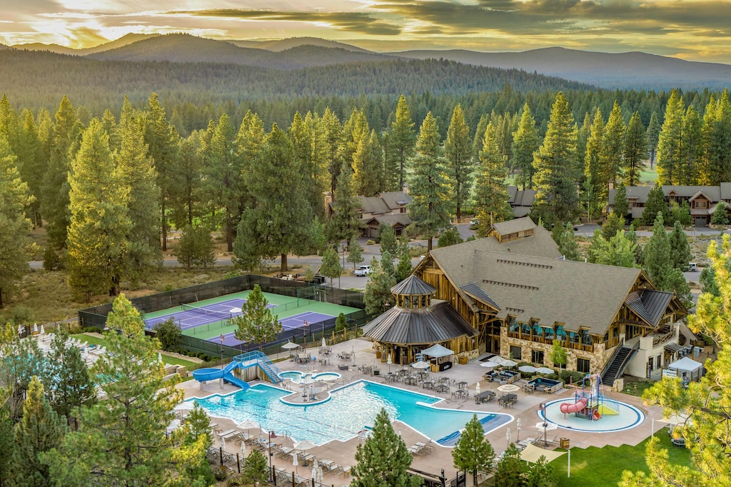 The Pavilion at Old Greenwood, just steps from your Cottage.