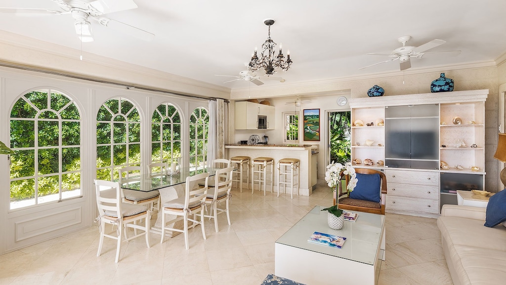 A tropical paradise getaway