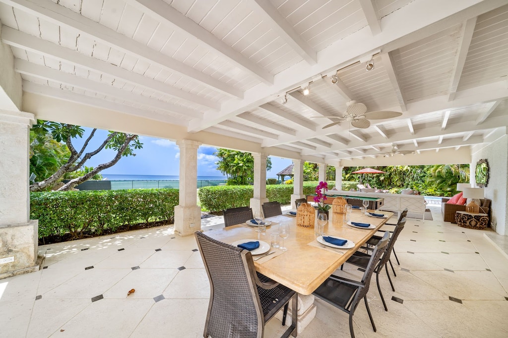 Enjoy a game of pool or a candlelight dinner, either way the ocean views are endless!