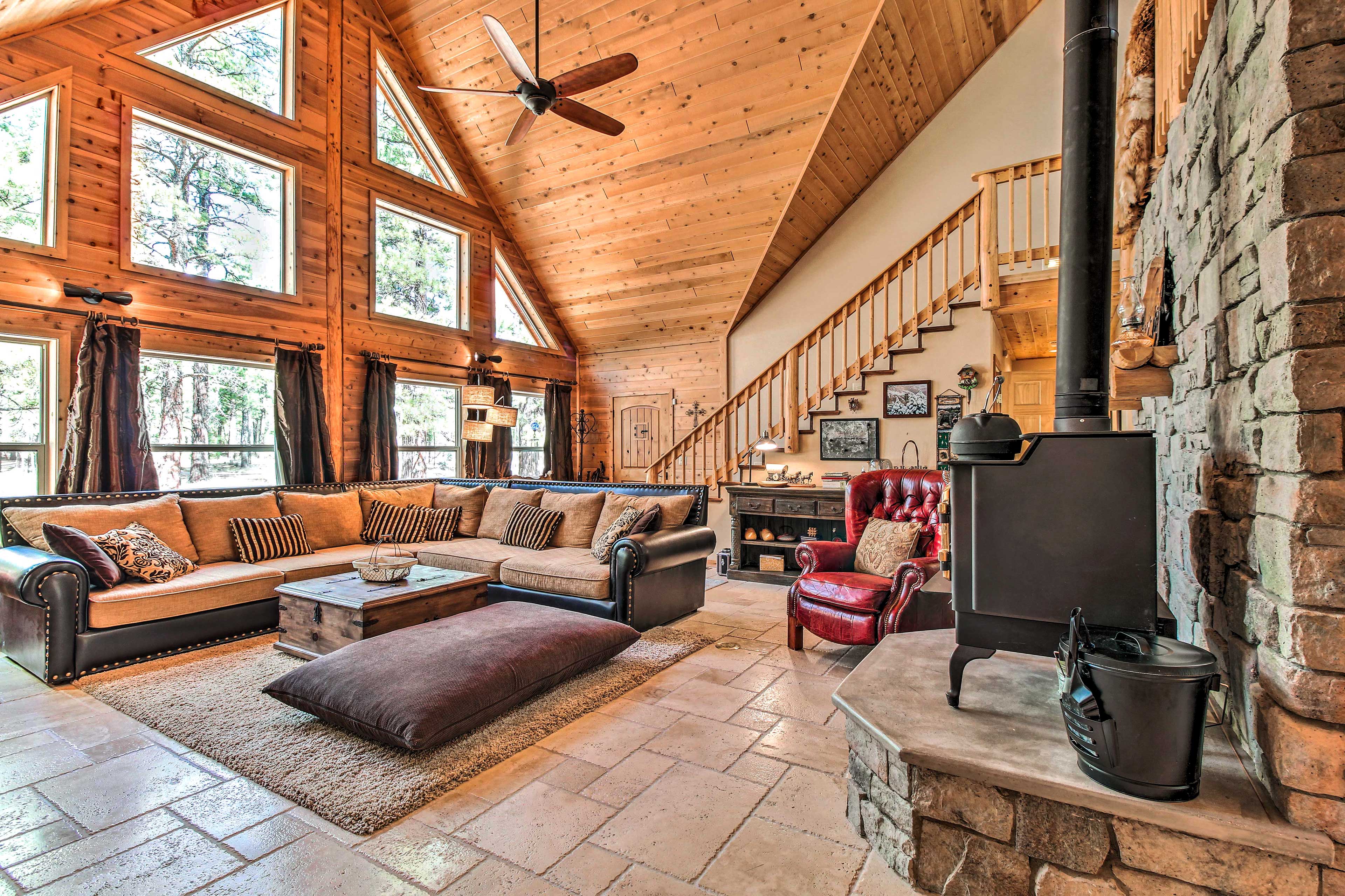 Property Image 2 - Spacious Overgaard Cabin Retreat w/ Game Room