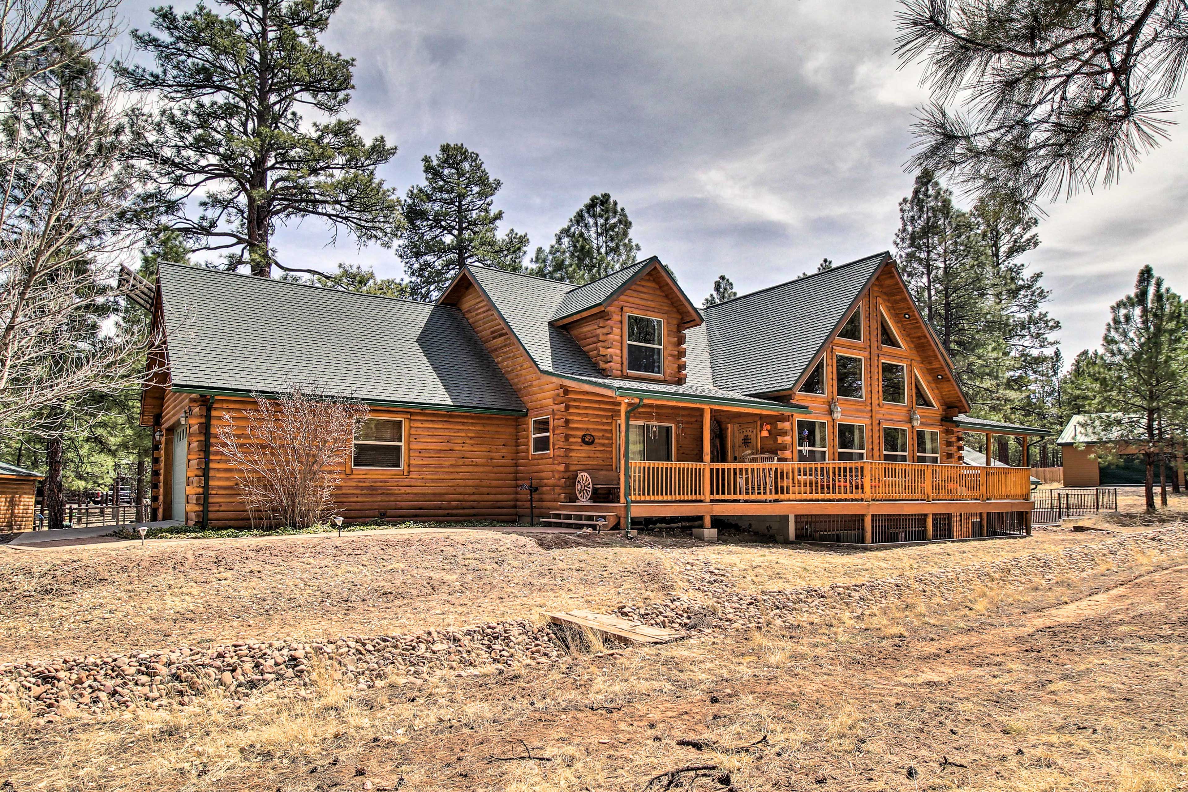 Property Image 1 - Spacious Overgaard Cabin Retreat w/ Game Room