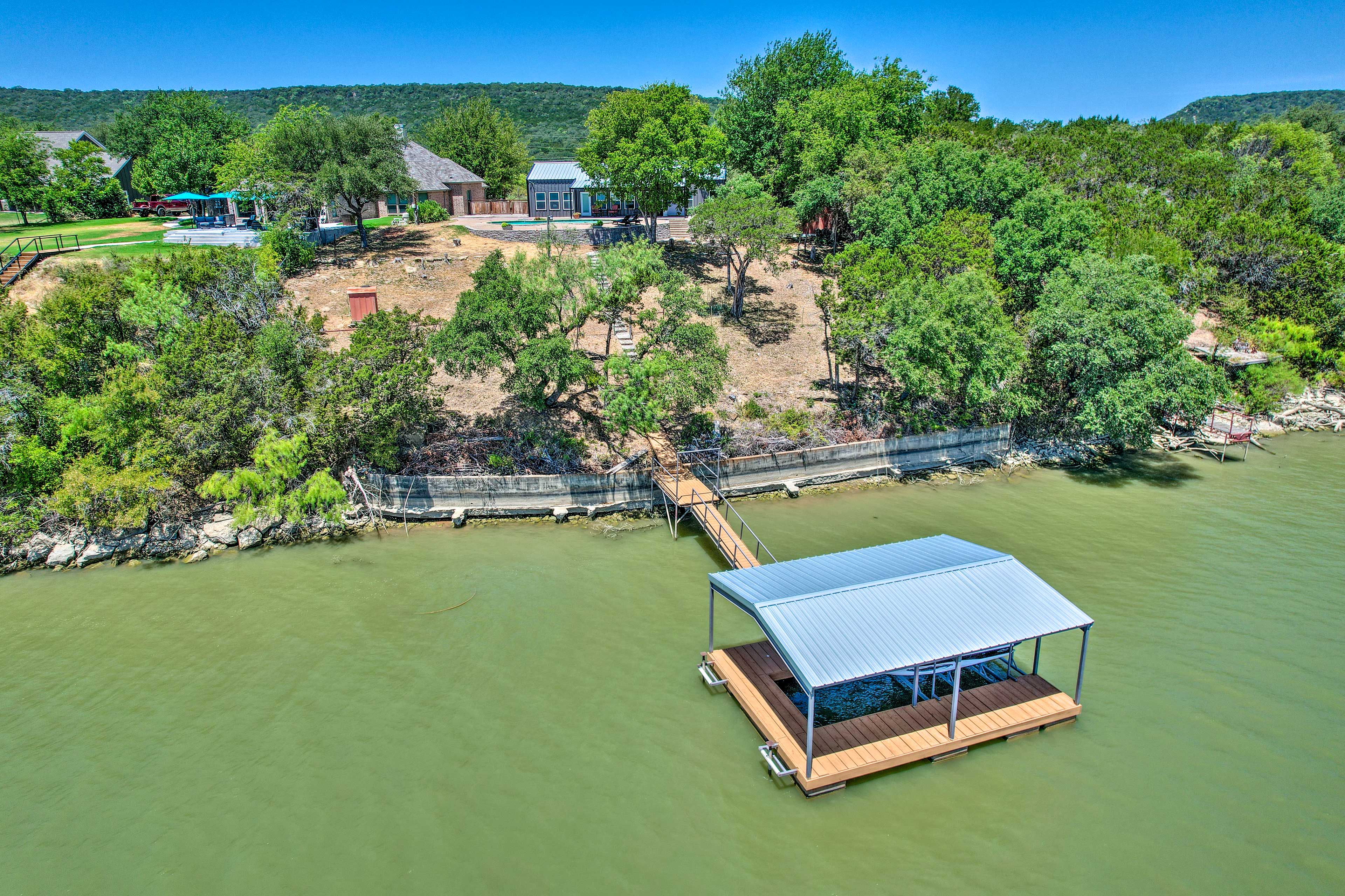 Property Image 2 - Spacious Palo Pinto Home: Private Dock & Pool