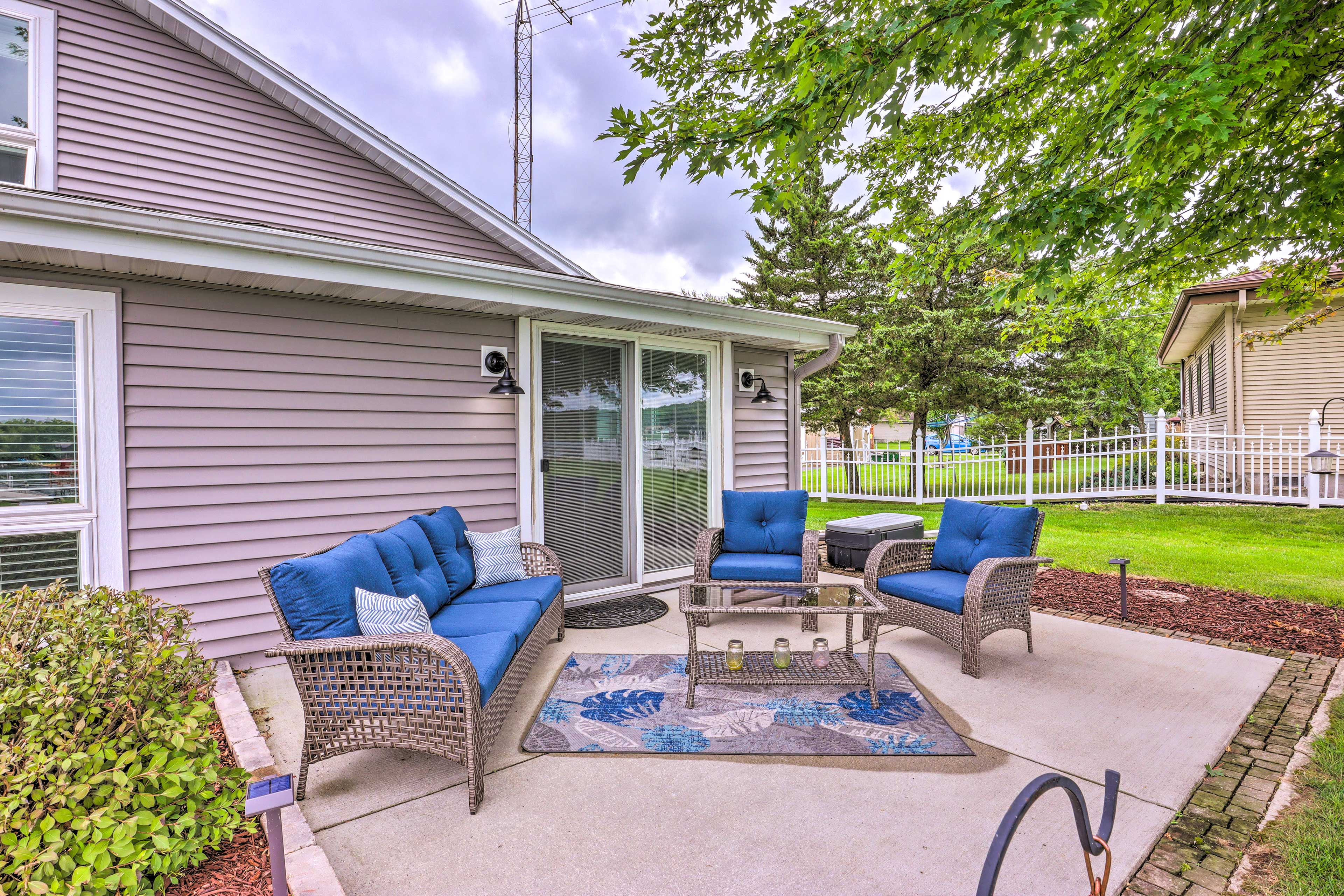 Property Image 2 - Cascade Lakefront Home: Boat Dock, Fire Pit!