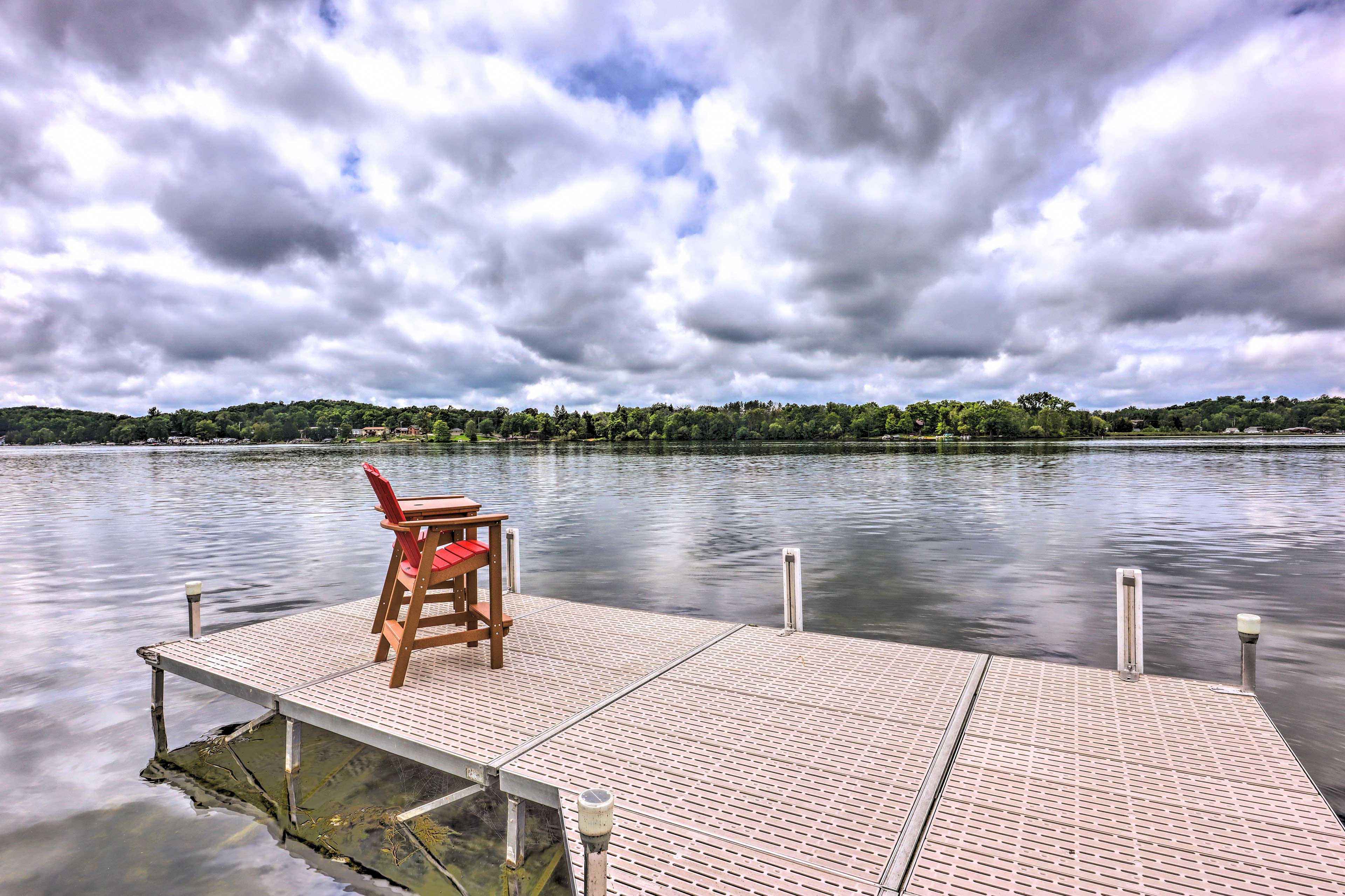 Property Image 1 - Cascade Lakefront Home: Boat Dock, Fire Pit!