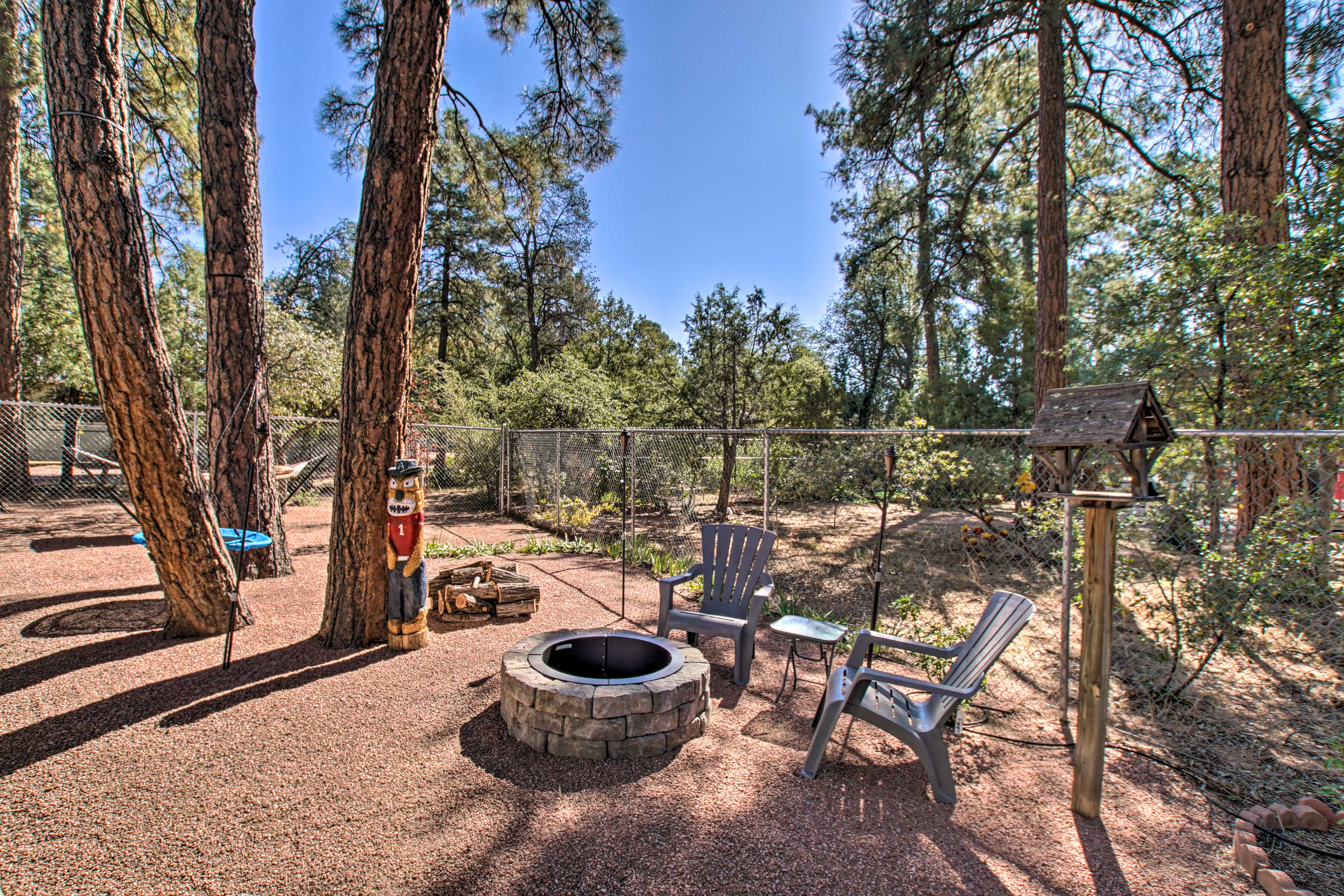 Property Image 2 - Peaceful Payson Home w/ Yard & Fire Pit!