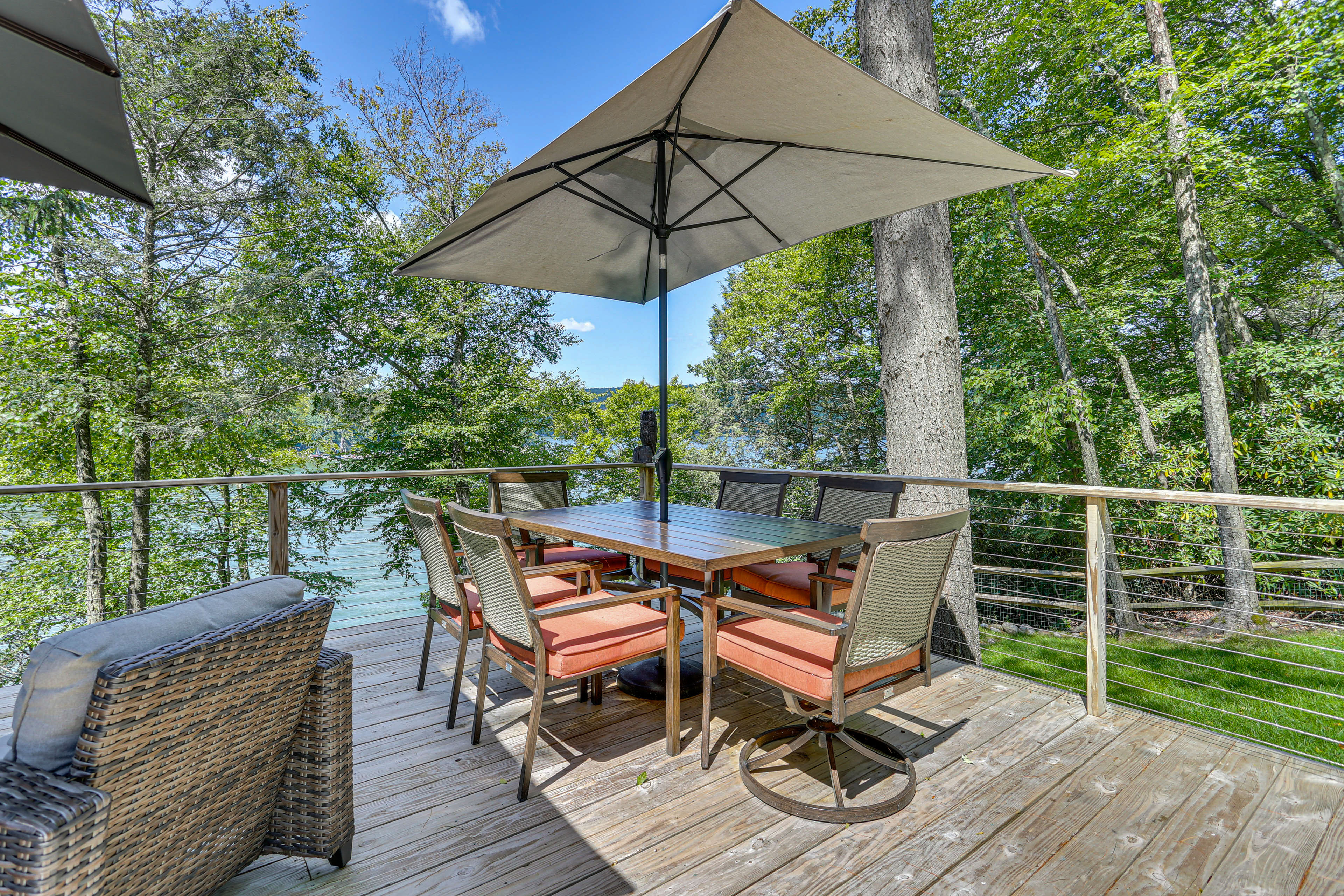 Property Image 2 - Lakefront Gem w/ Hot Tub & Boat Dock in Greentown