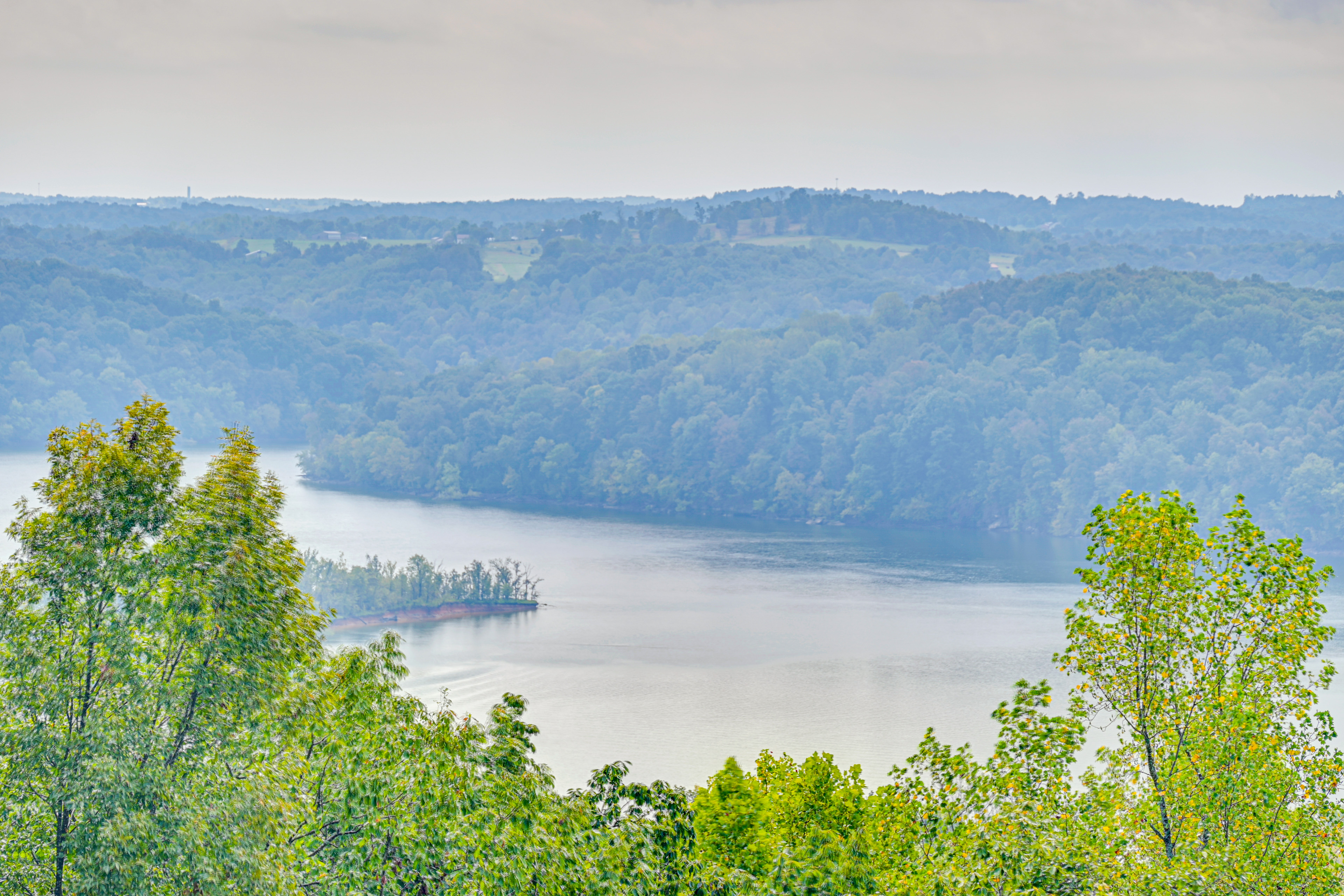 Property Image 2 - Nolin Lake Home w/ Decks & Fire Pit in Clarkson!