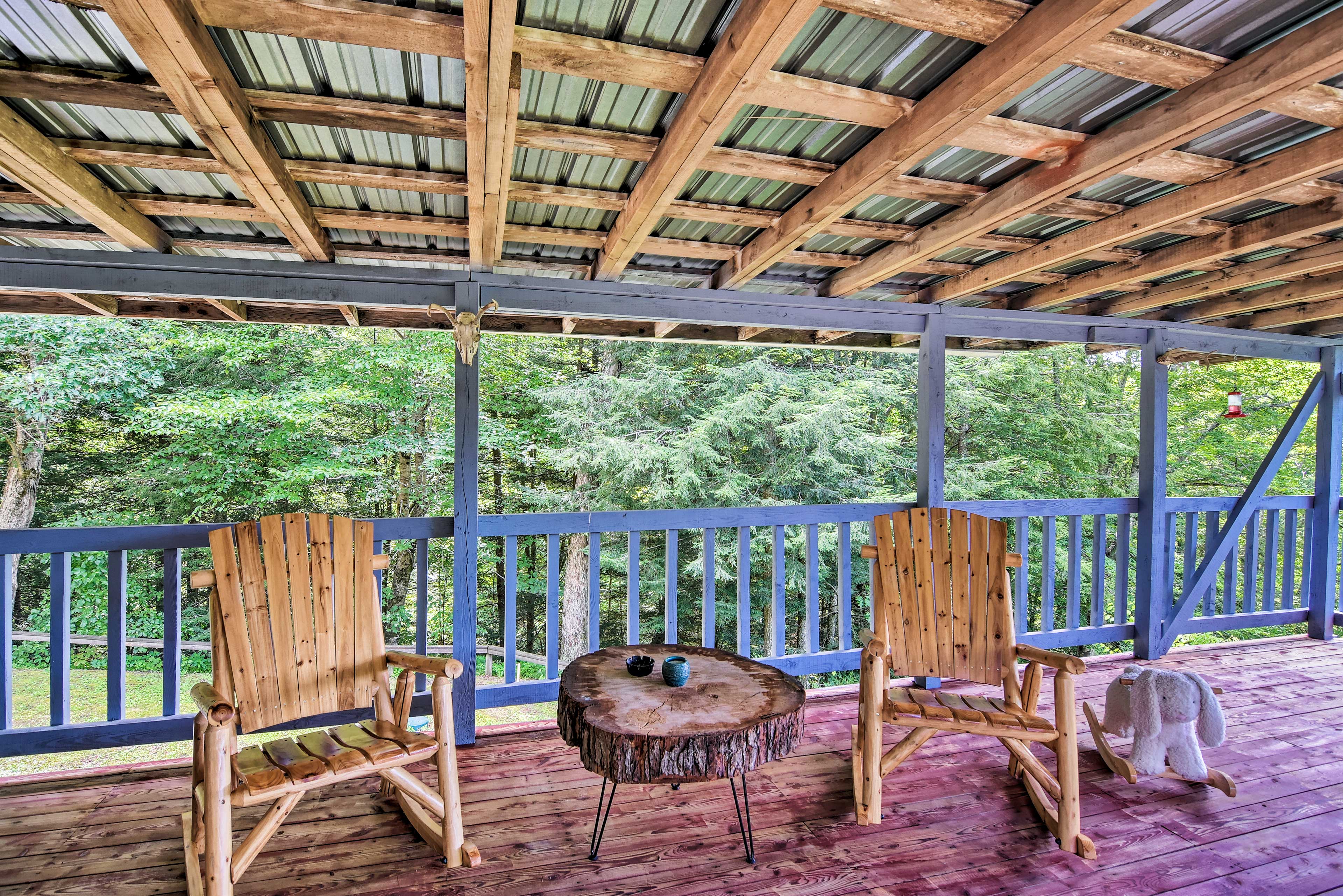 Property Image 2 - Pet-Friendly Castlewood Cabin w/ Deck & Pond Views