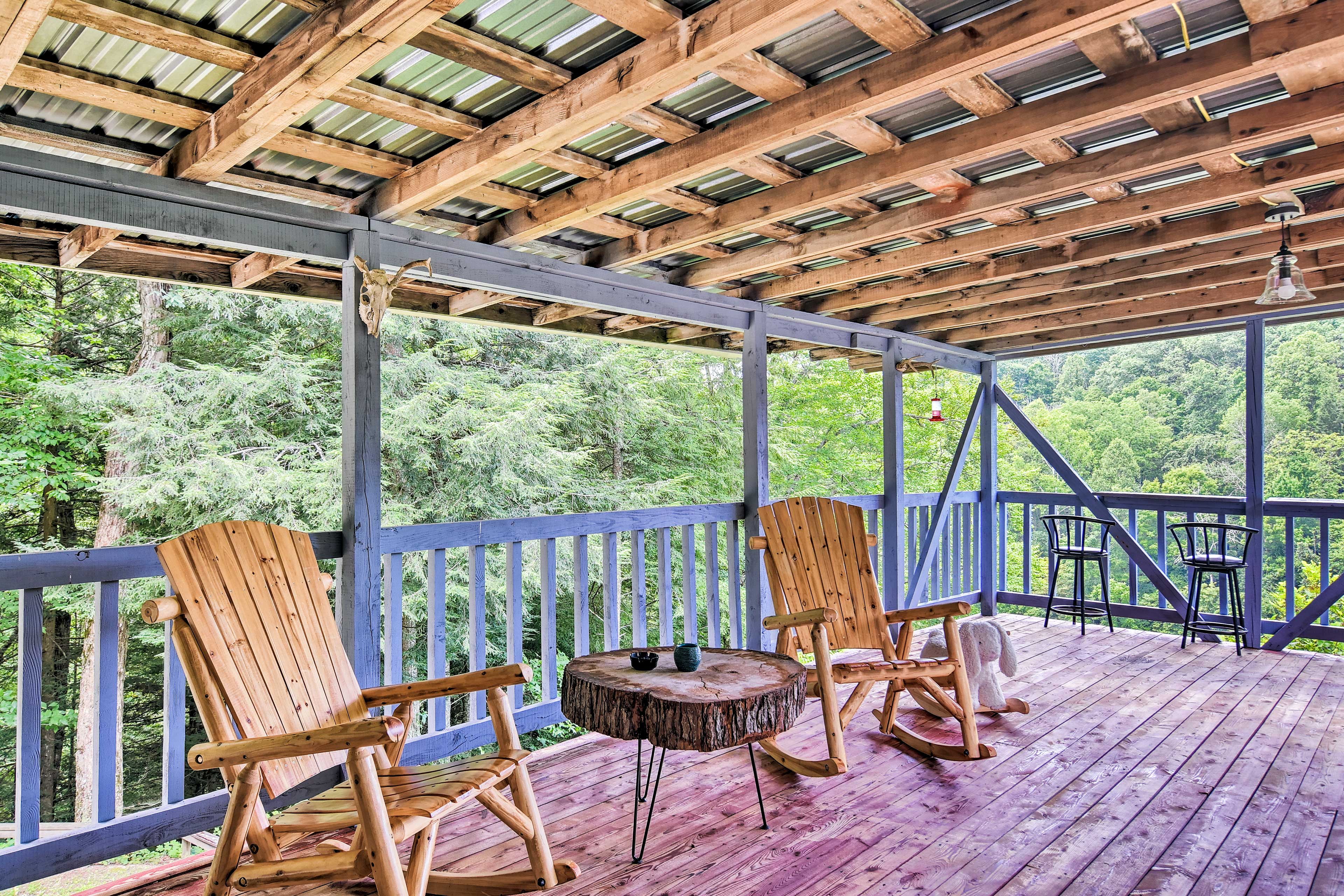 Pet-Friendly Castlewood Cabin w/ Deck & Pond Views