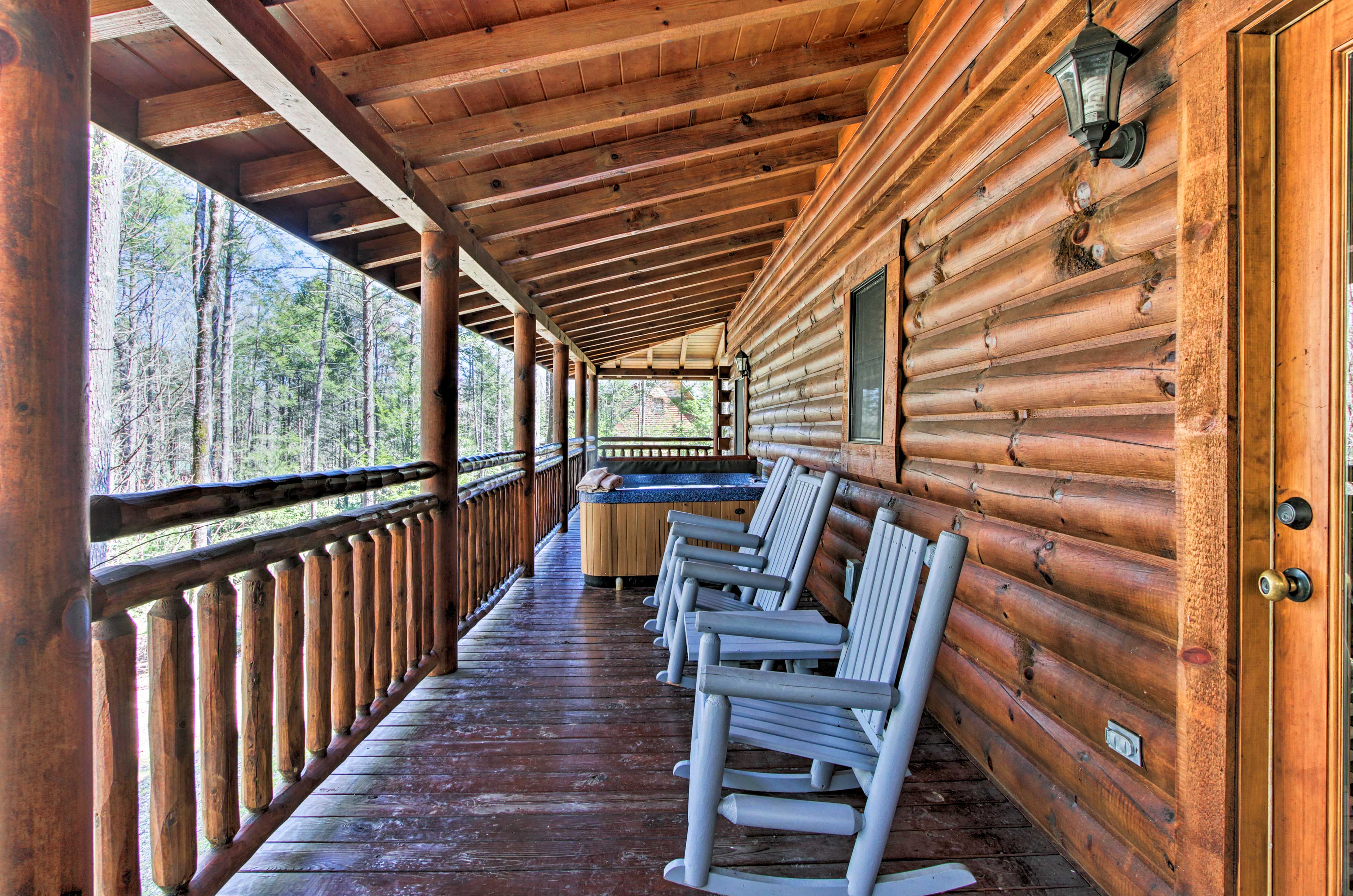 Property Image 2 - Sevierville Cabin w/ Hot Tub: 6 Mi to Pigeon Forge