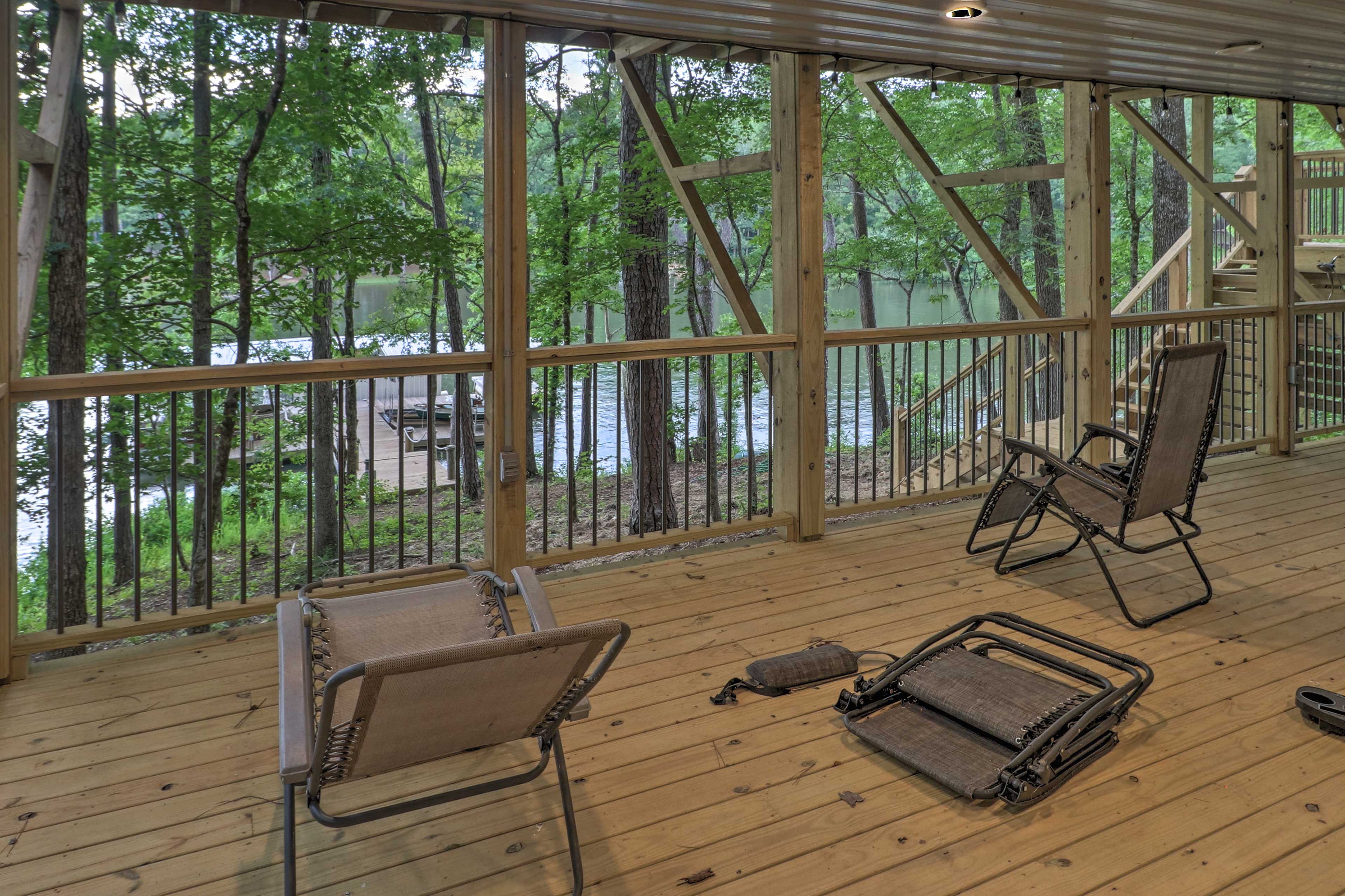 Rustic-Chic Riverfront Home w/ Dock, Deck & Canoes