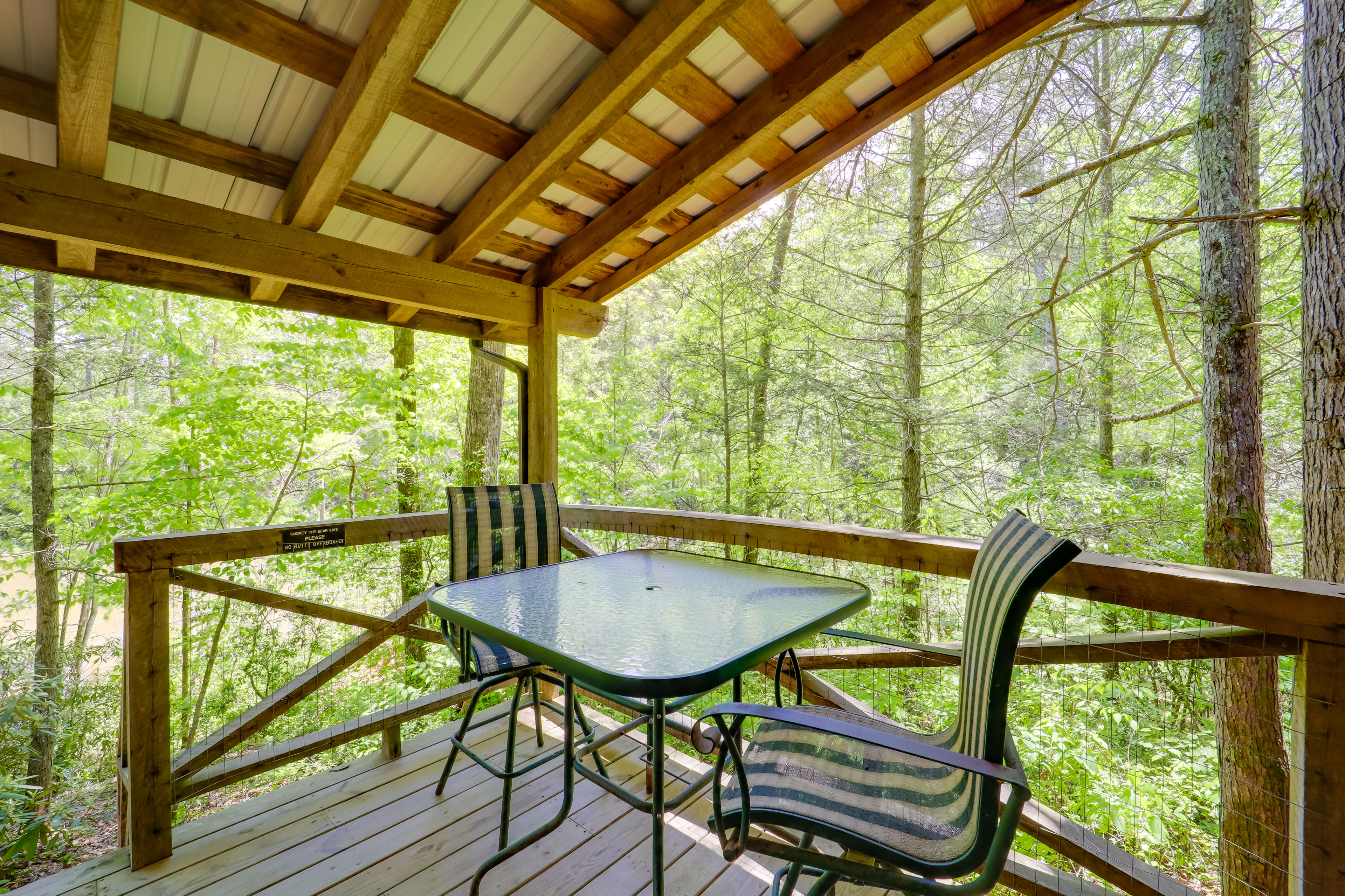 Property Image 2 - Quiet Cabin w/ Deck, Trail Access - Near Lake Lure